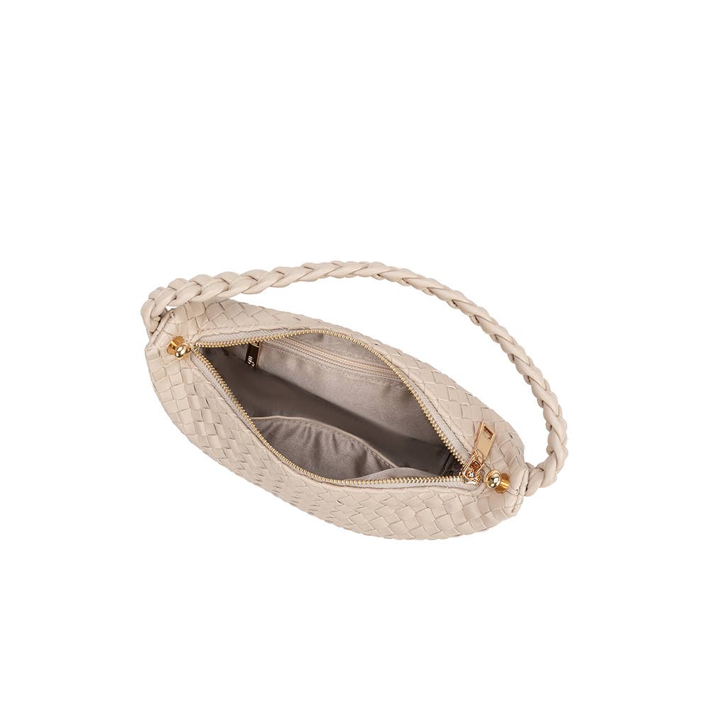 Alma Ivory Recycled Vegan Top Handle Bag