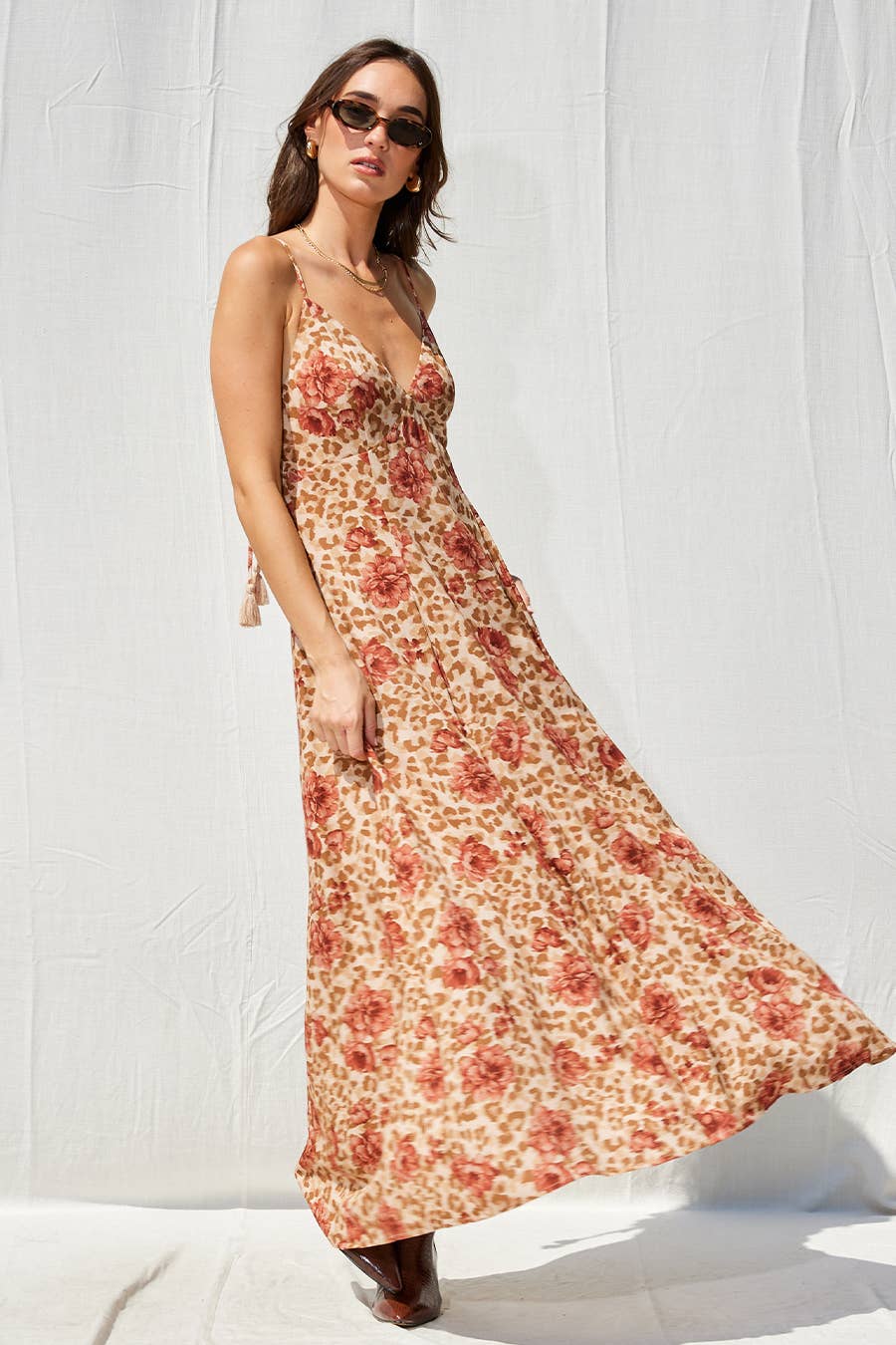 Margot Open-Back Maxi Dress