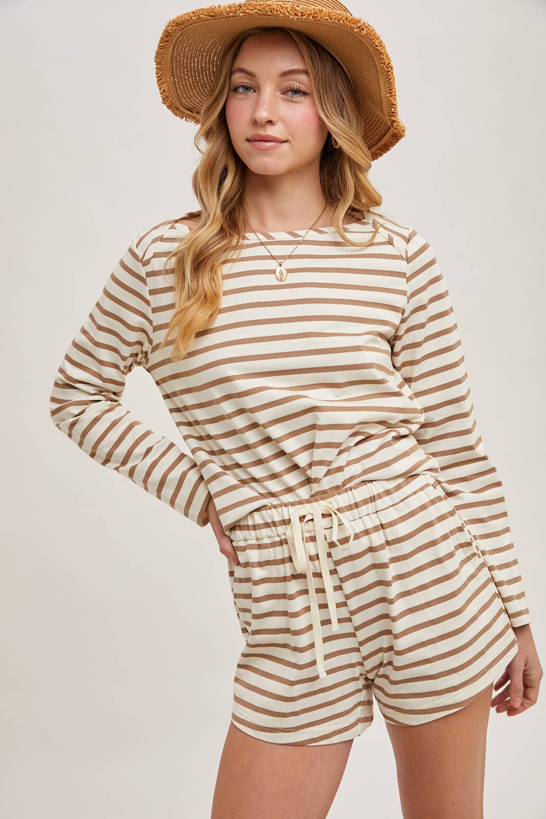 Selene Striped Set