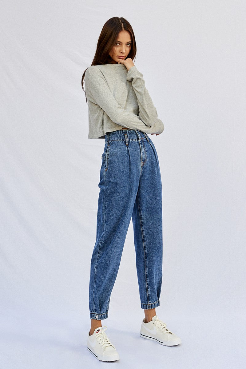 Jaxon High Rise Balloon Jeans