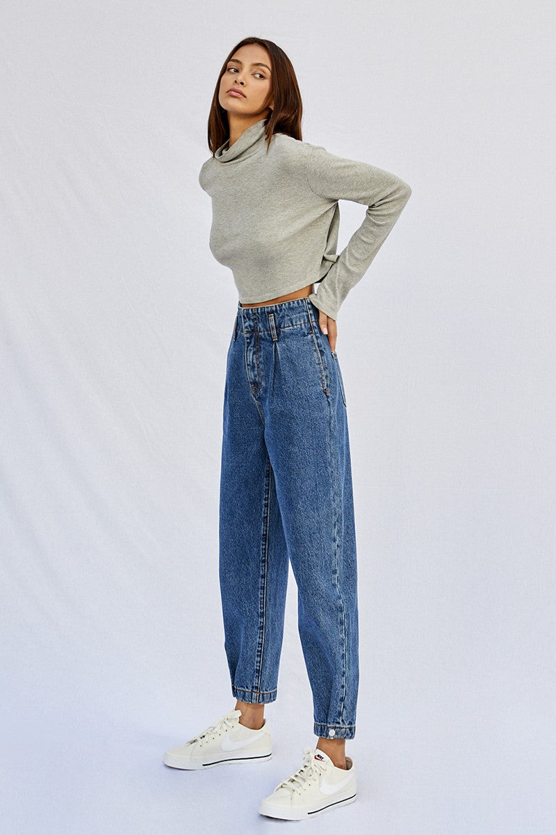 Jaxon High Rise Balloon Jeans