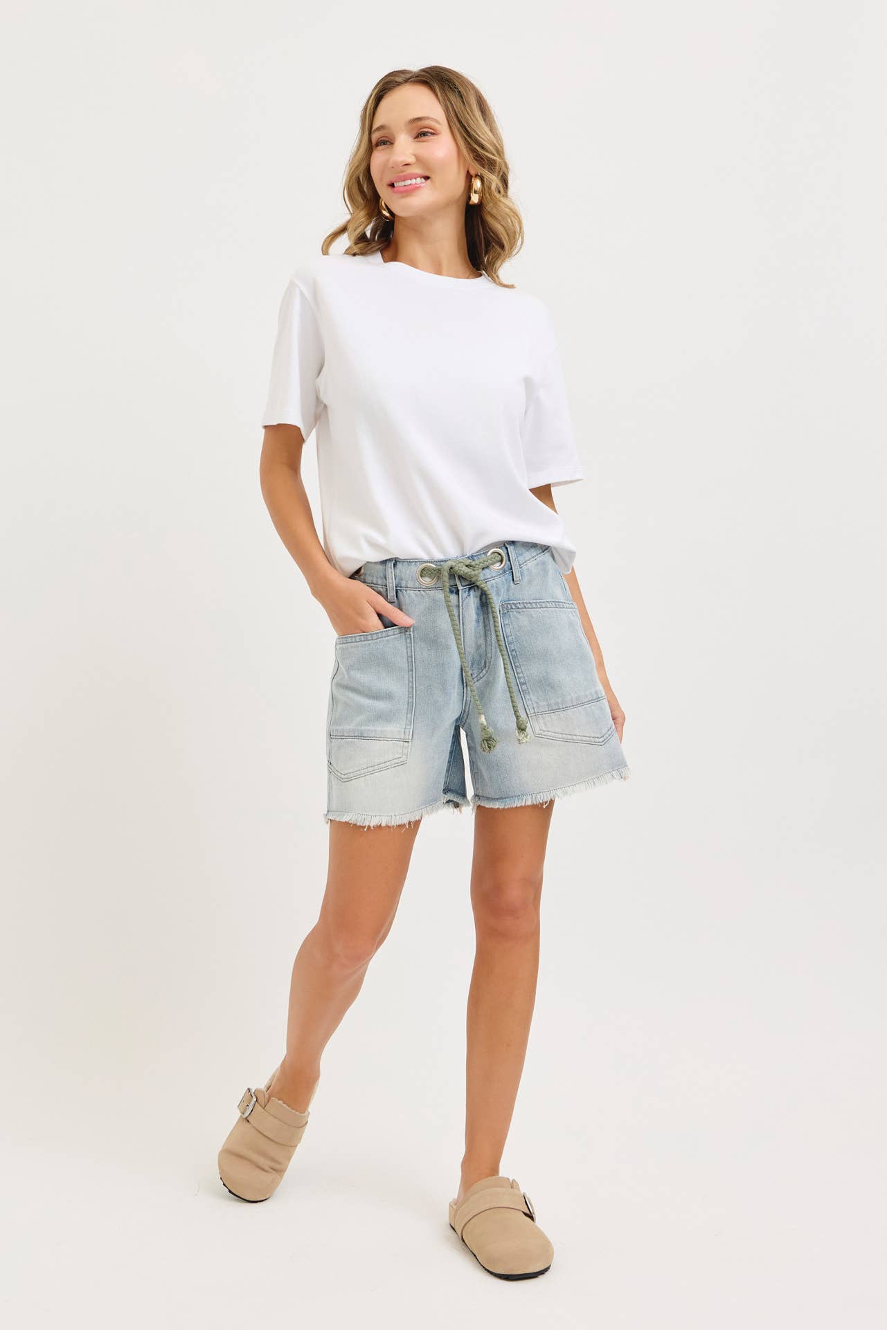 Parker Barrel Denim Shorts