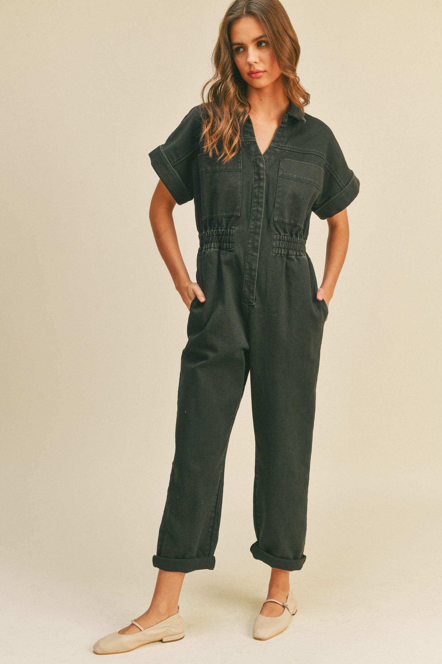 Luca Jumpsuit in Black
