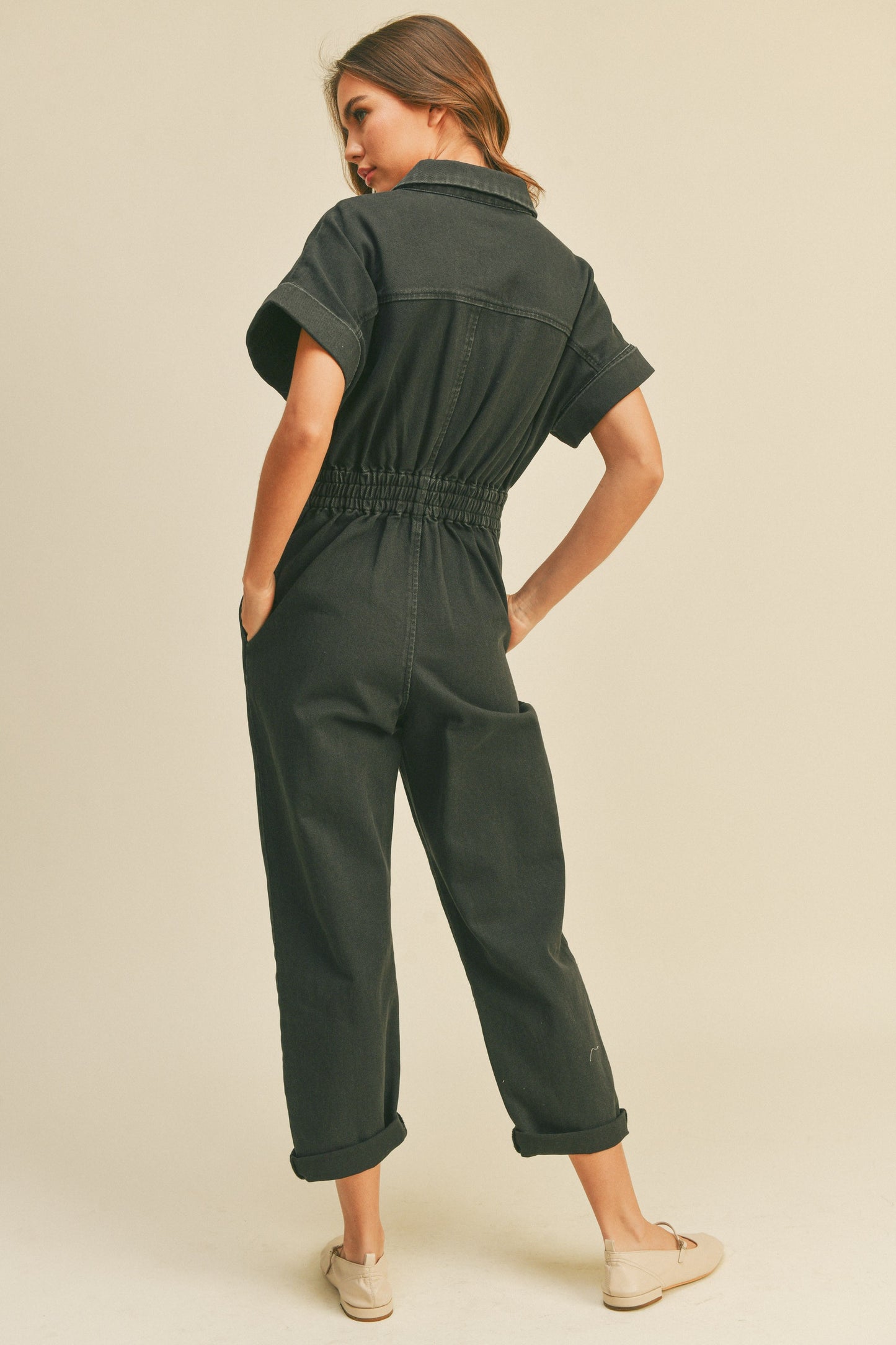 Luca Jumpsuit in Black