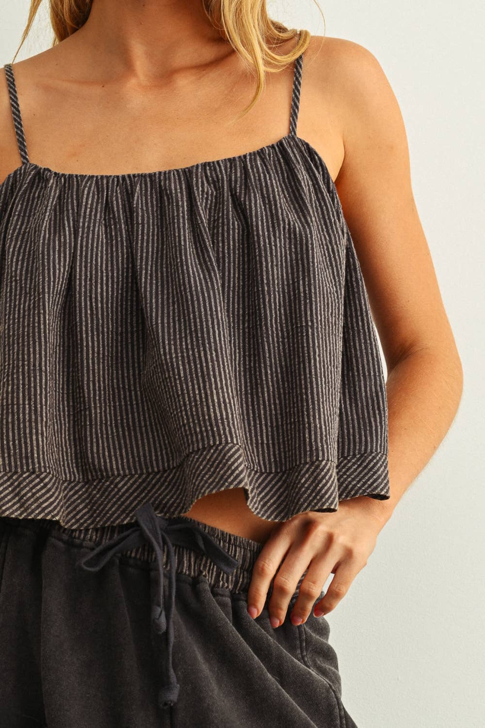 Emme Contrast Stripe Top