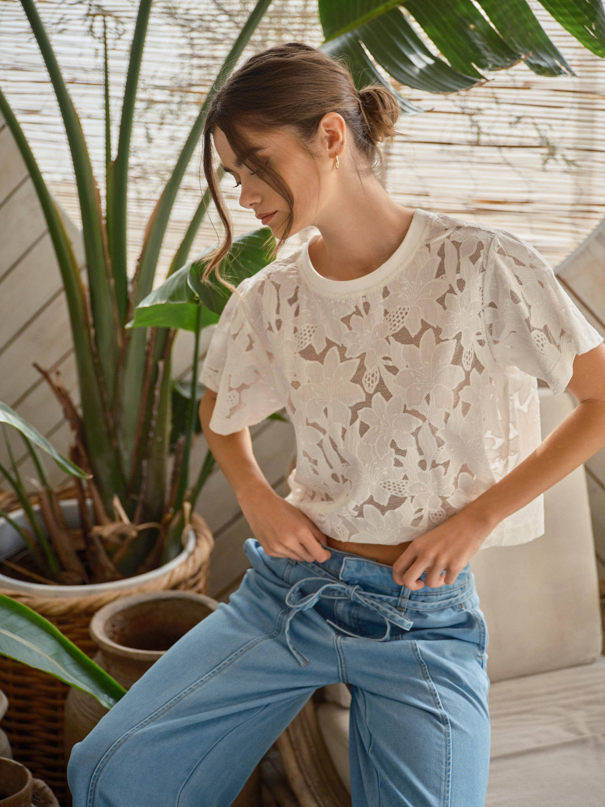 The Lace Garden Tee