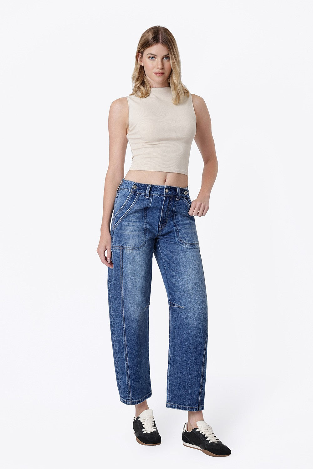 Lady Lover Barrel Jeans