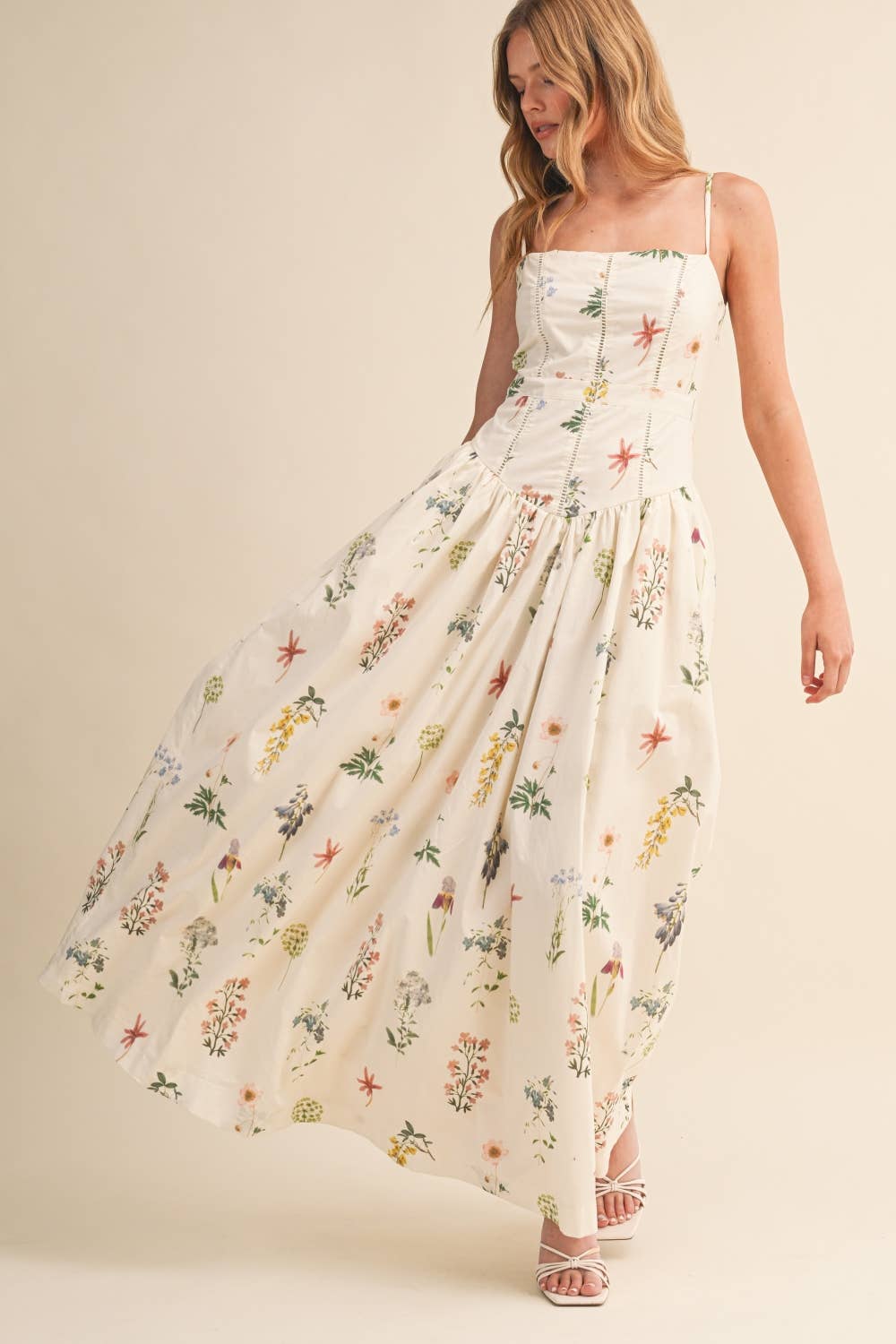 Poppy Floral Printed Maxi Dress