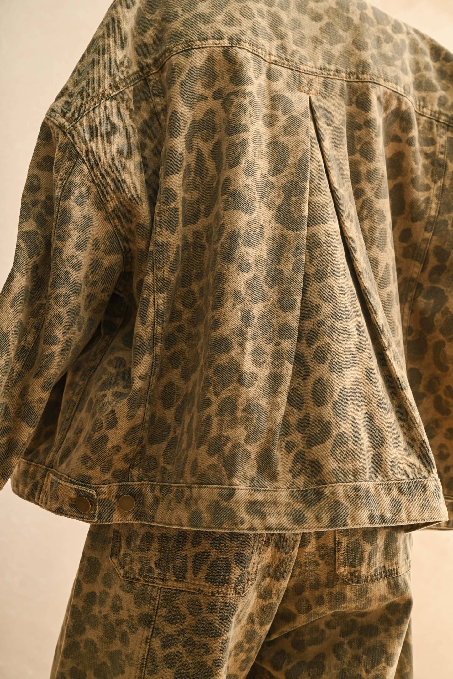 Hazel Leopard Printed Jacket