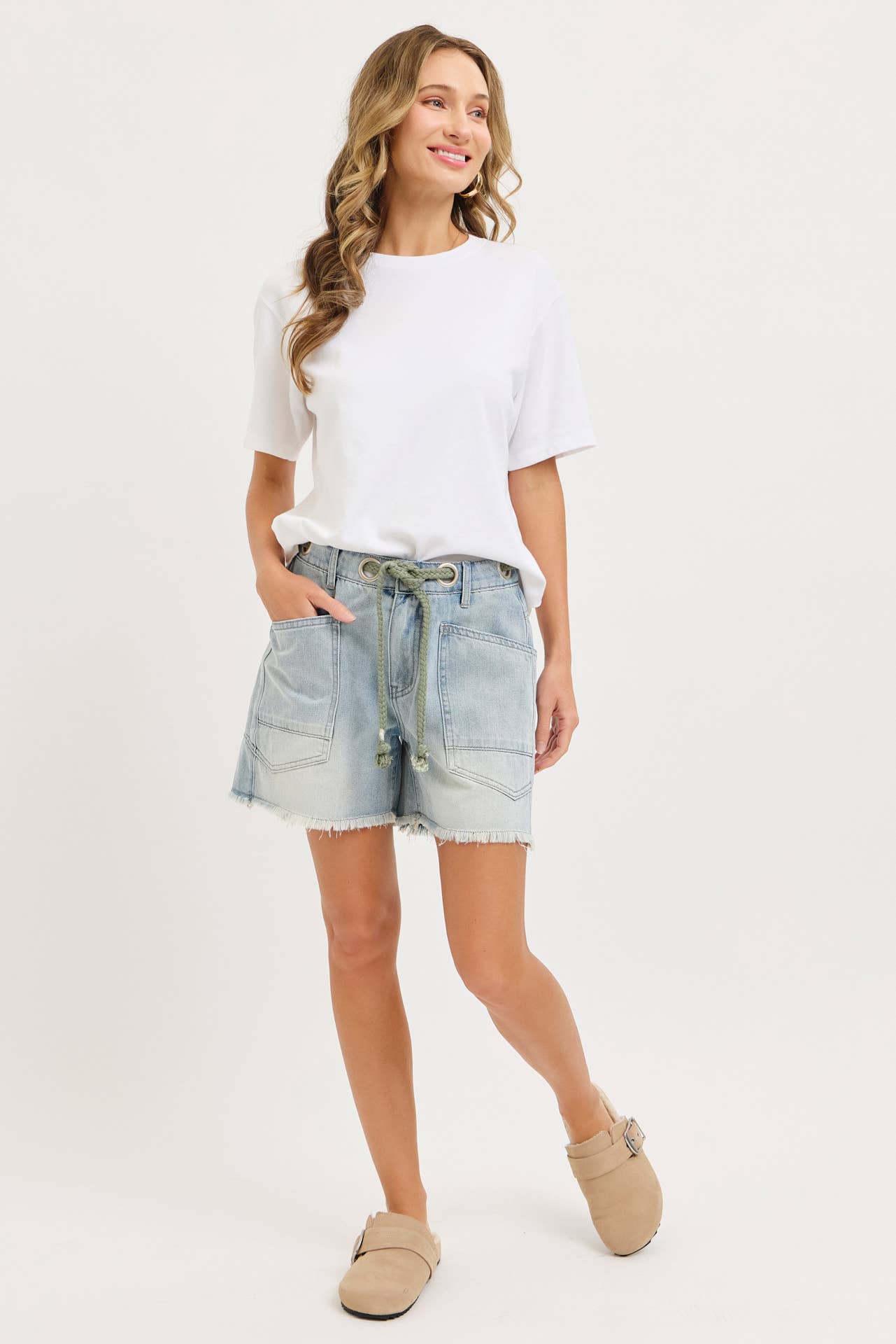 Parker Barrel Denim Shorts