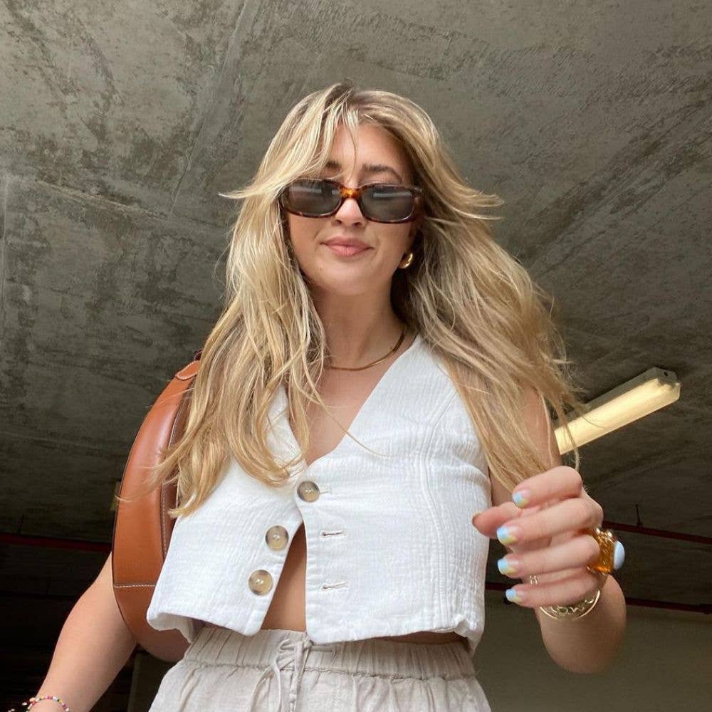 Milan Sunglasses in Amber Torte