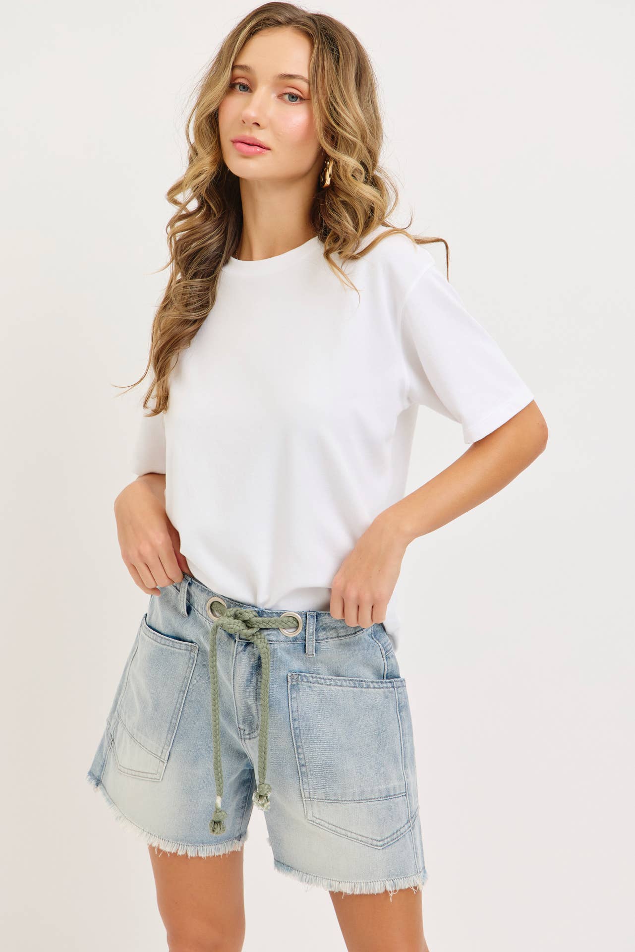 Parker Barrel Denim Shorts