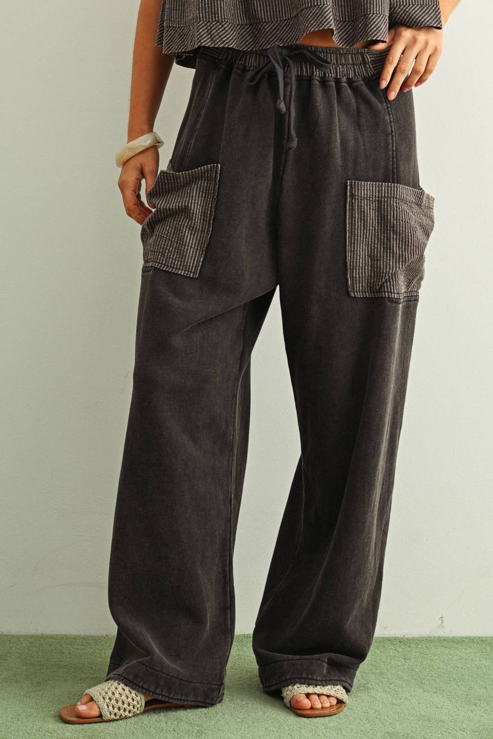 Emme Contrast Stripe Lounge Pants