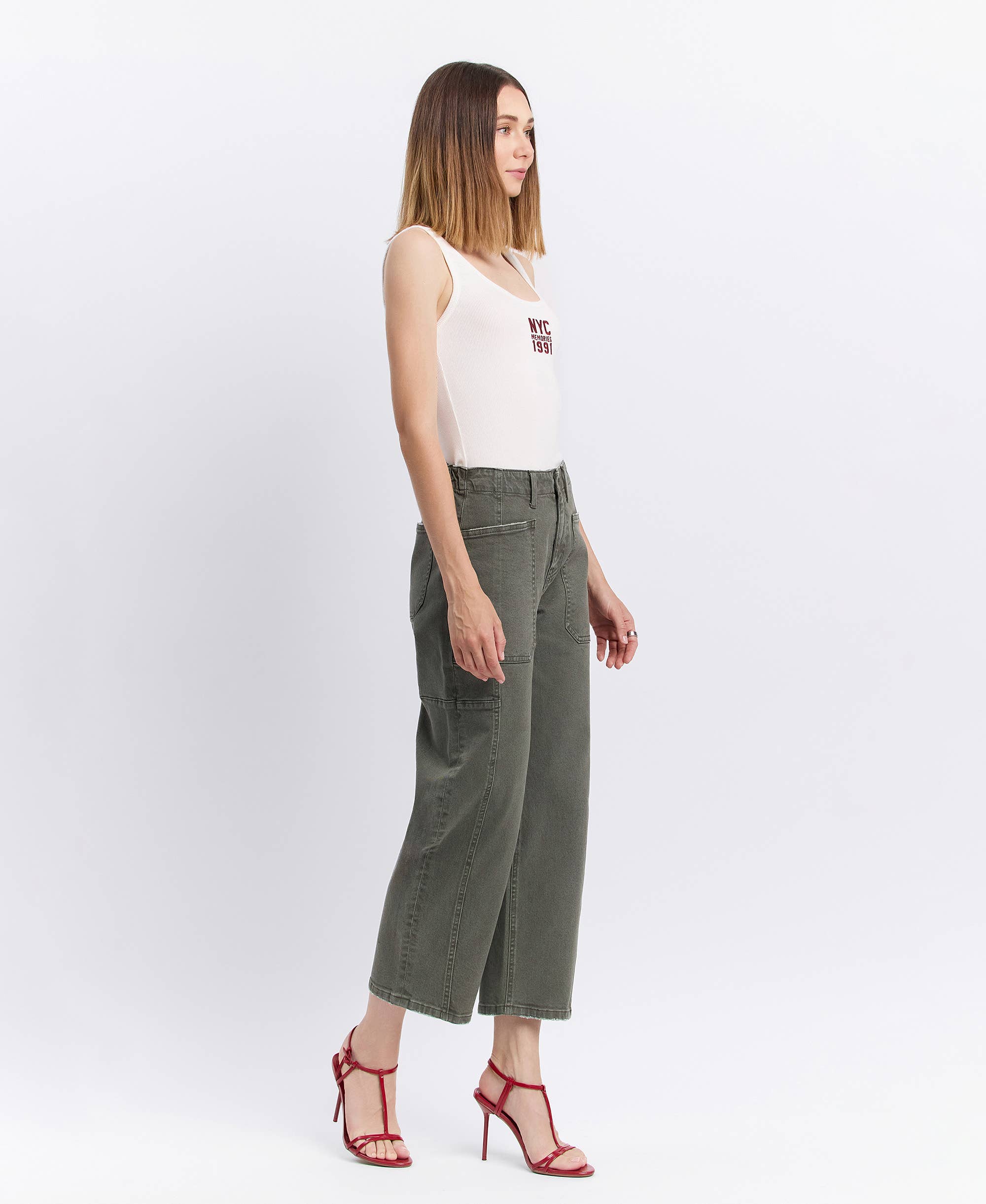 Forest High Rise Barrel Jeans
