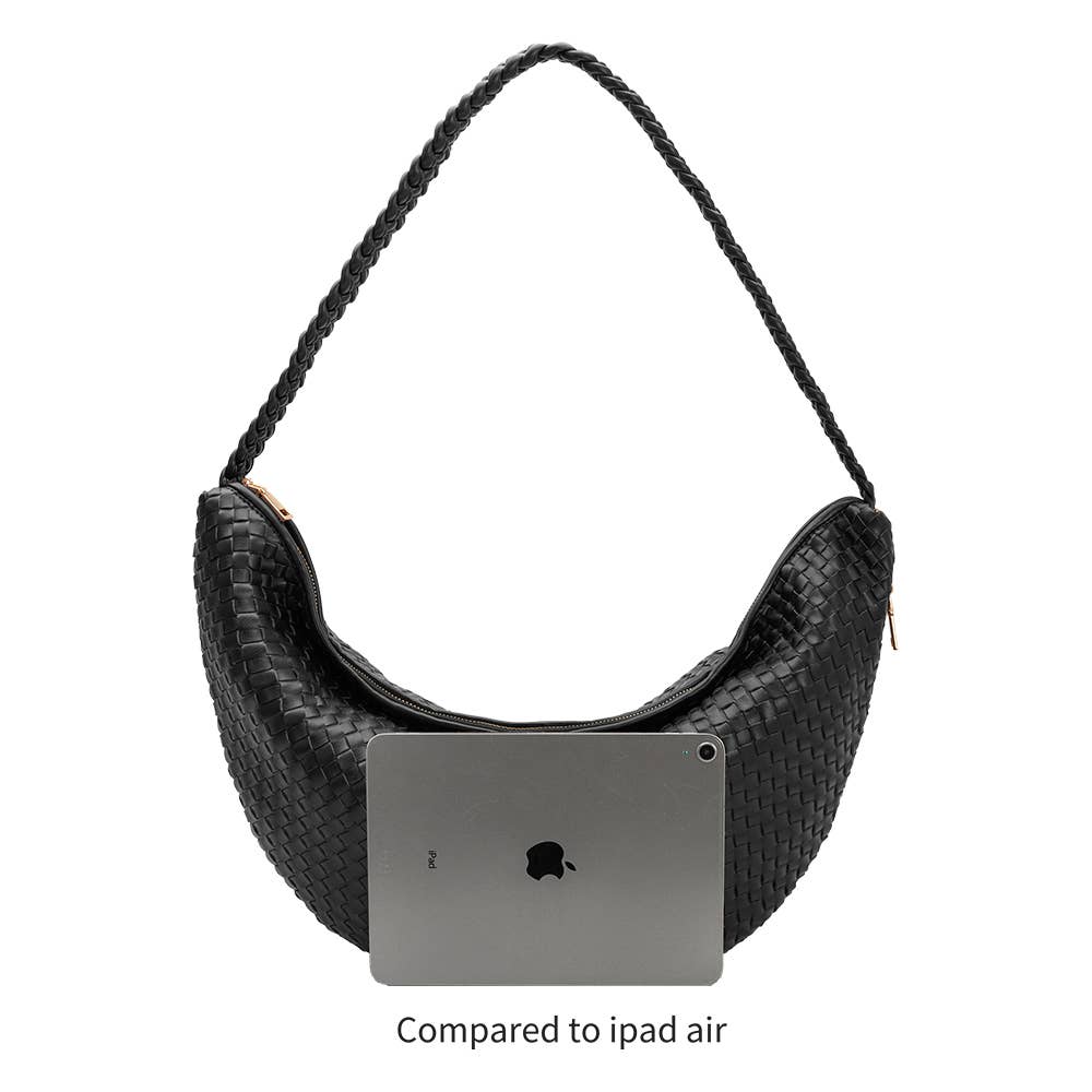Raquel Green Recycled Shoulder Bag