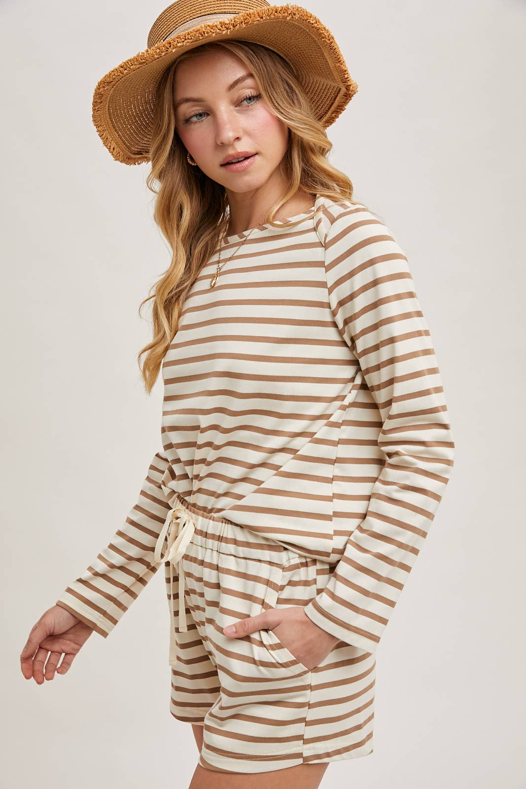 Selene Striped Set
