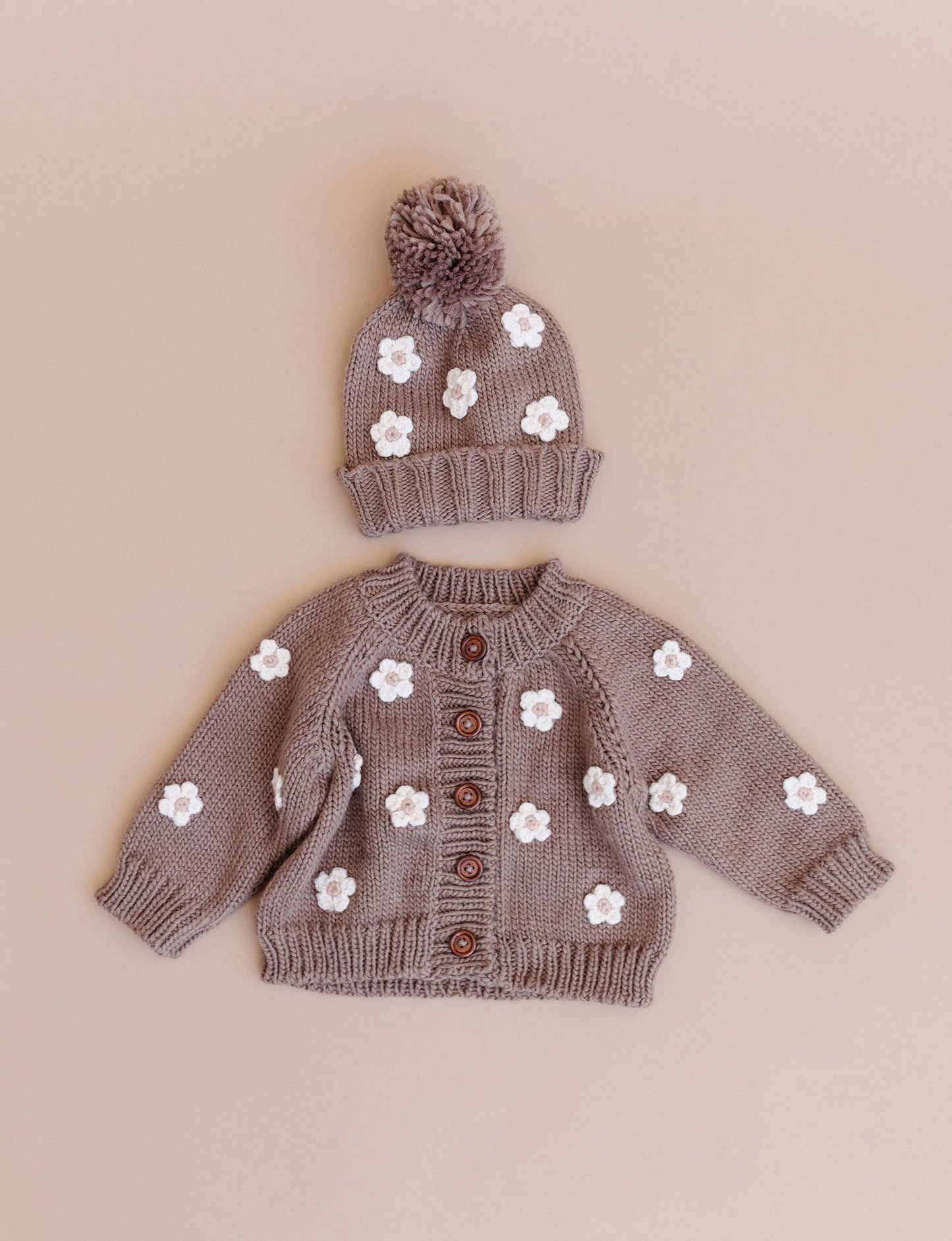 Flower Fields Baby Cardigan