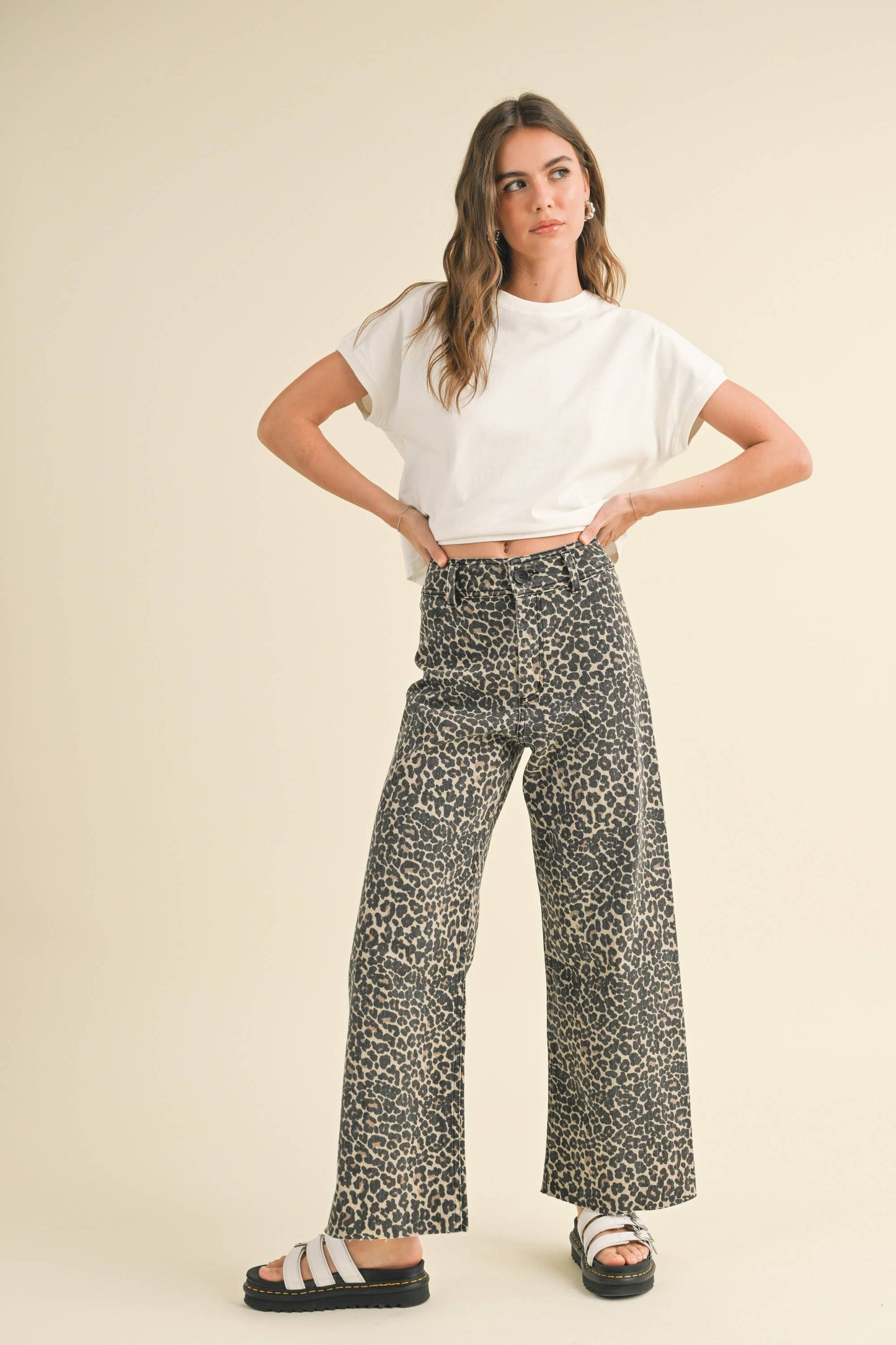 Ziggy Leopard Print Pants