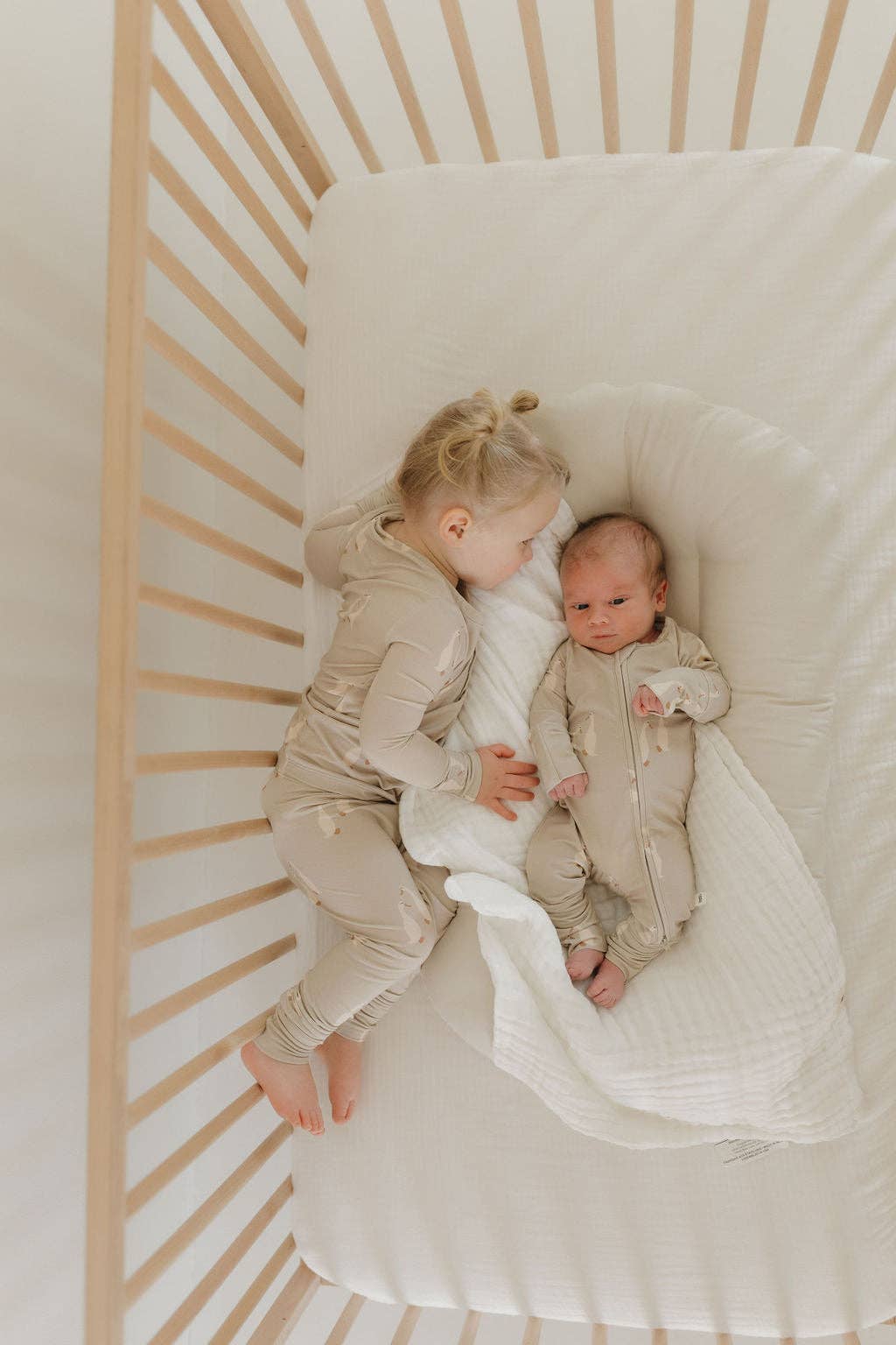 Silly Goose Bamboo Zip Pajamas