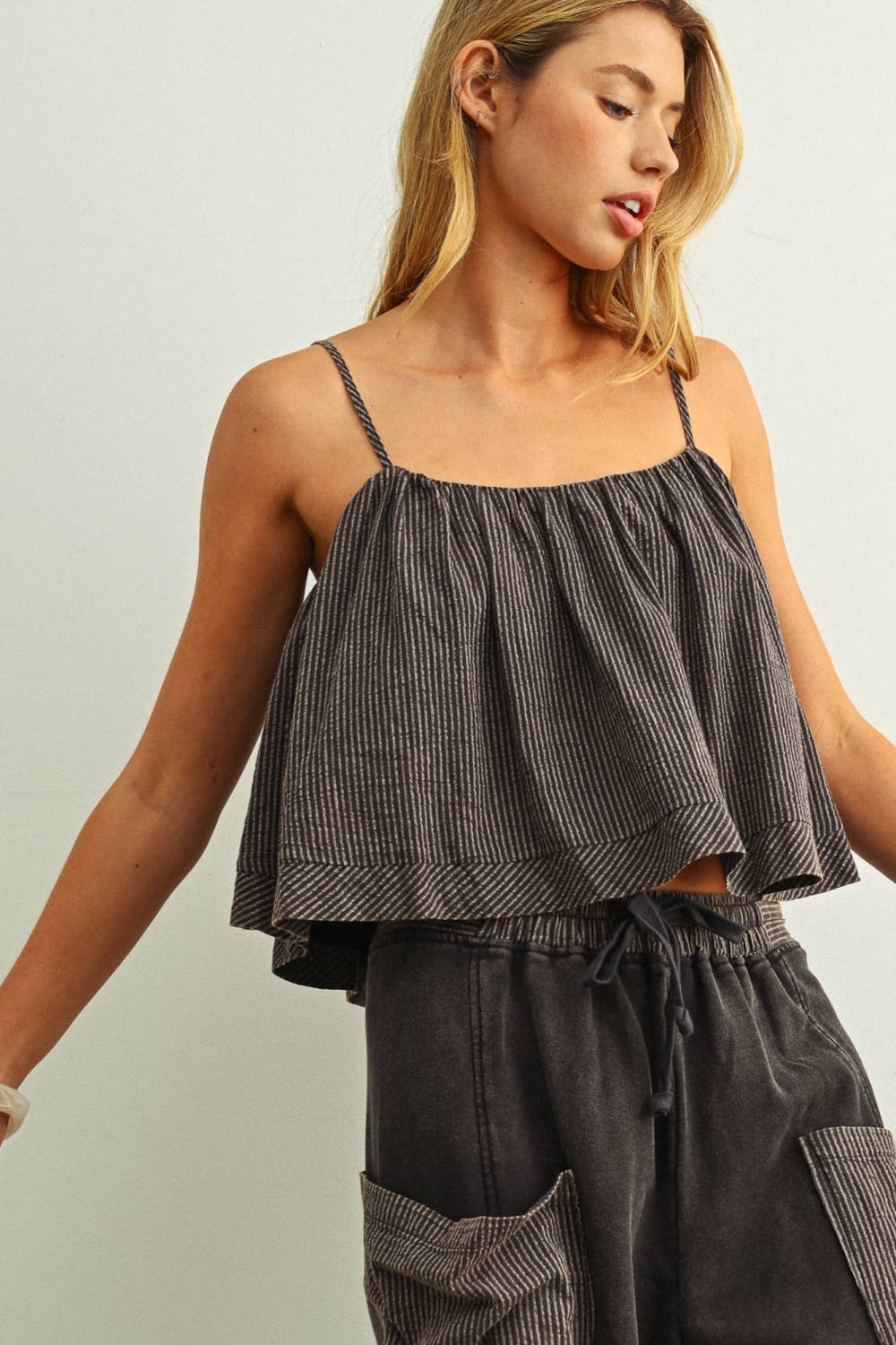 Emme Contrast Stripe Top