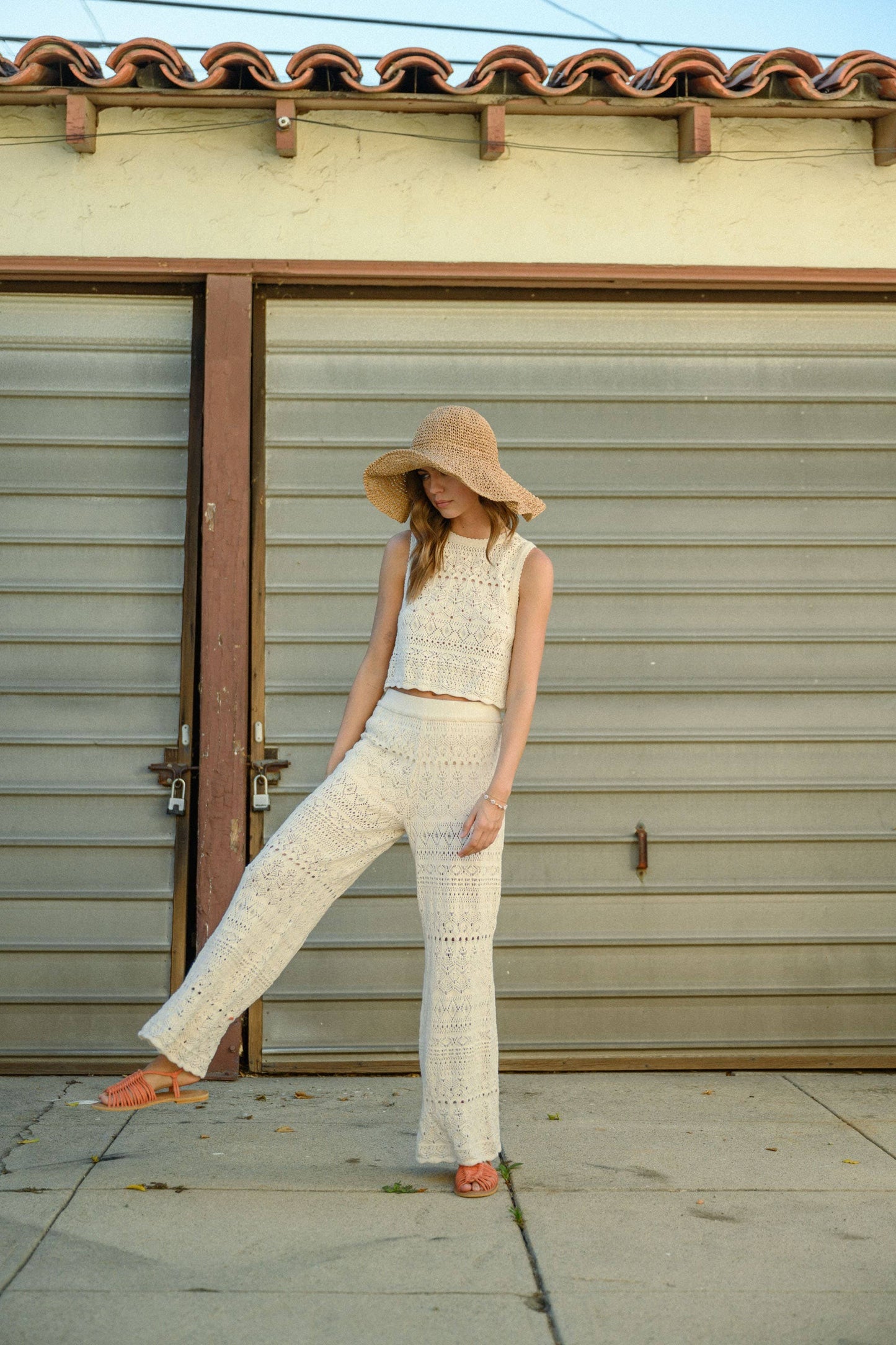 Macey Crochet Pants