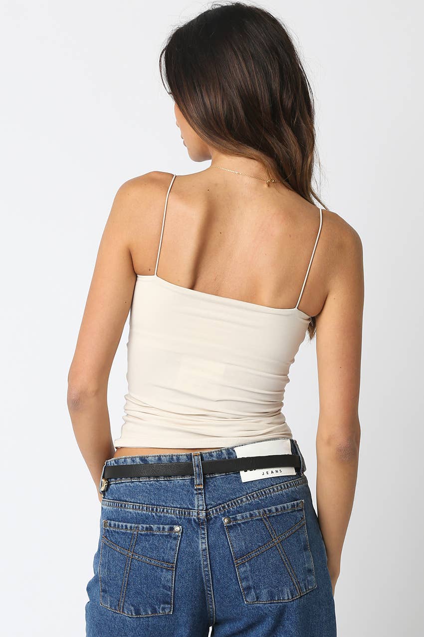 Emmy Tank Top in Ecru