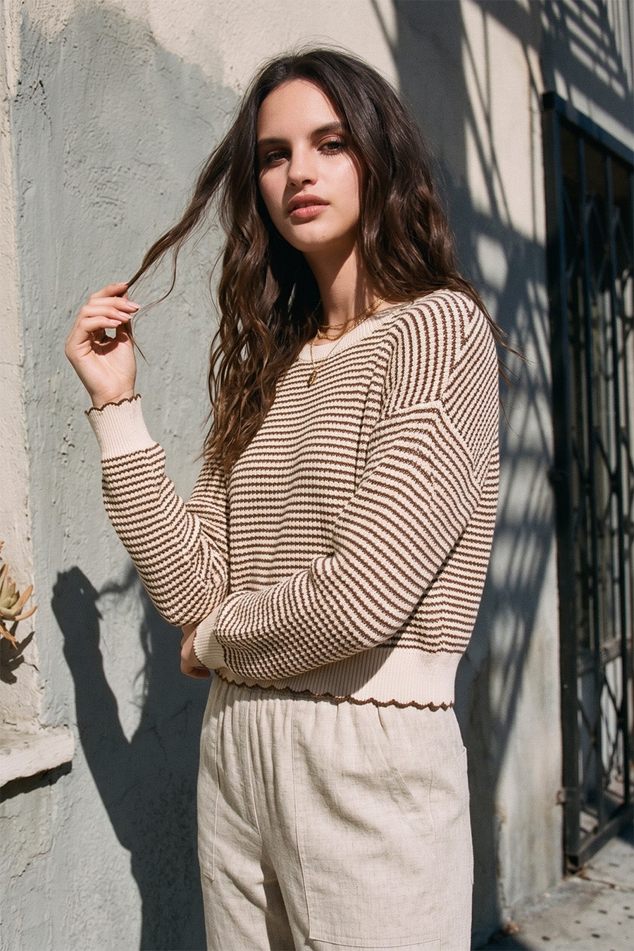 Shoreline Scallop Sweater