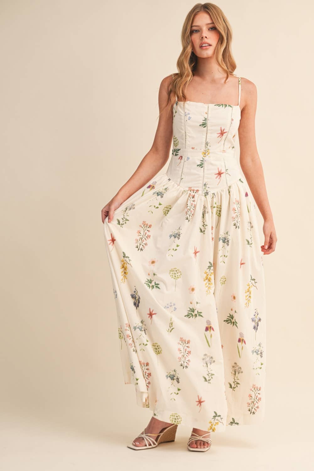 Poppy Floral Printed Maxi Dress