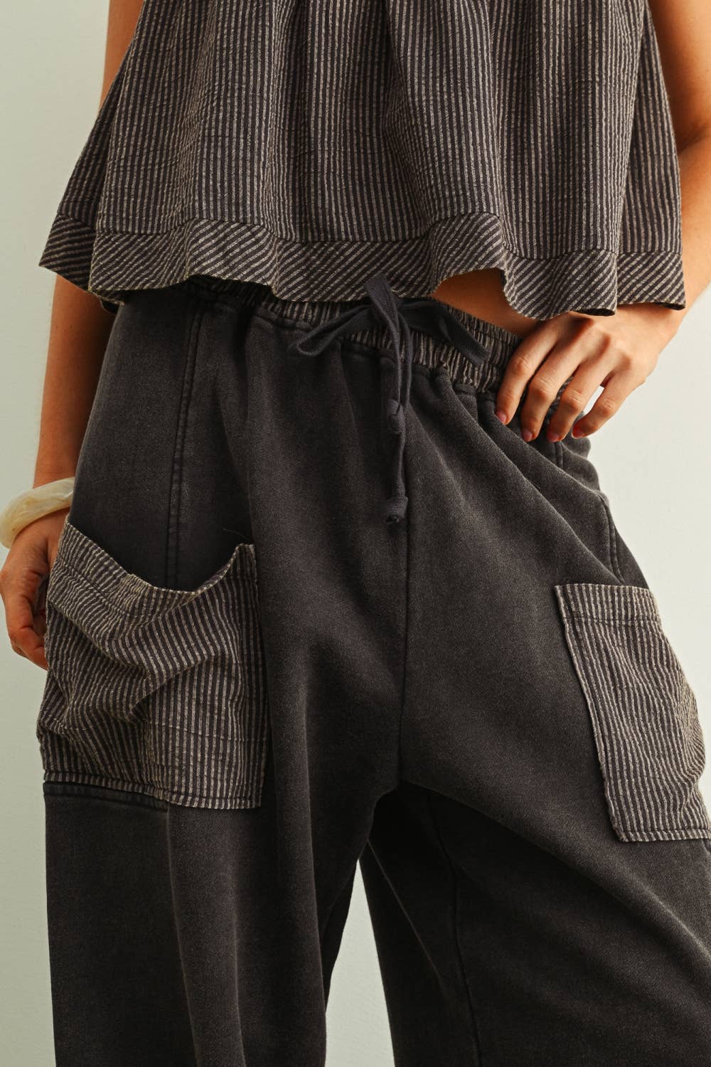 Emme Contrast Stripe Lounge Pants