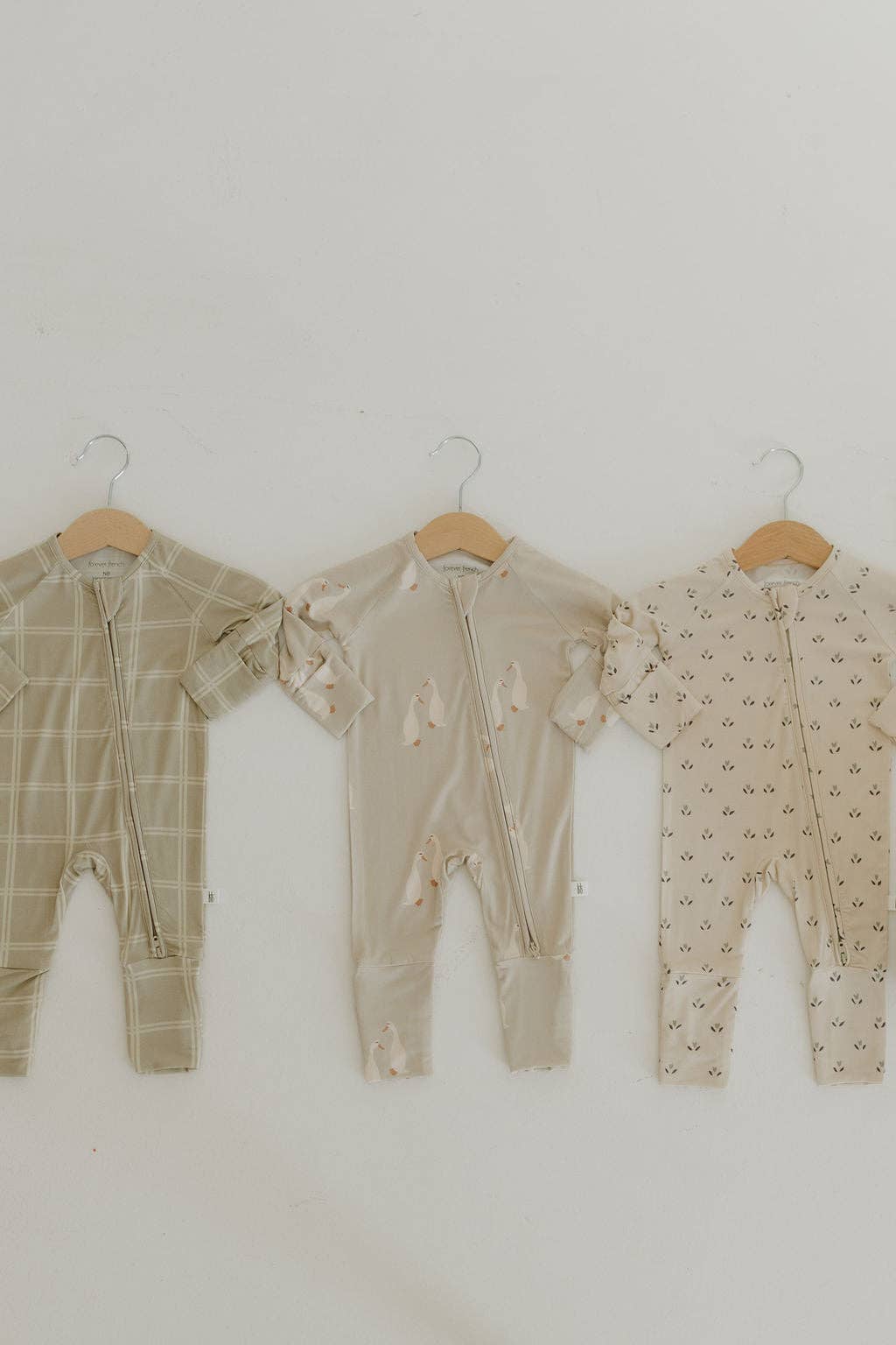 Silly Goose Bamboo Zip Pajamas