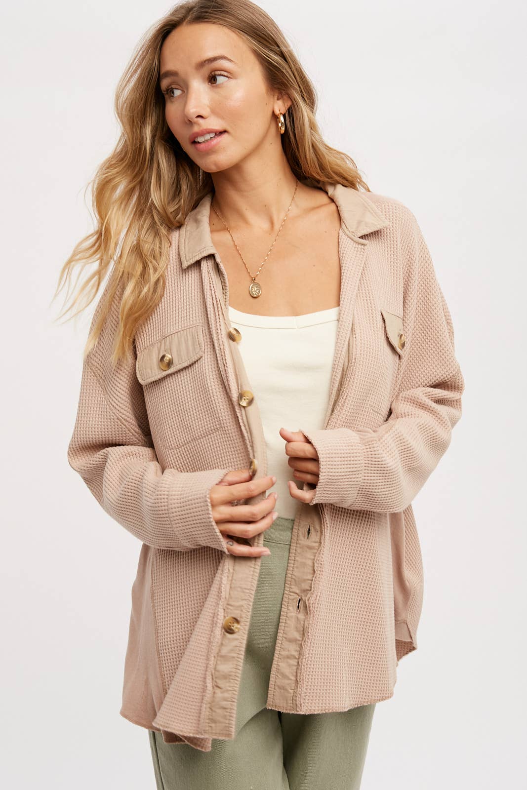 Bennett Waffle Knit Jacket