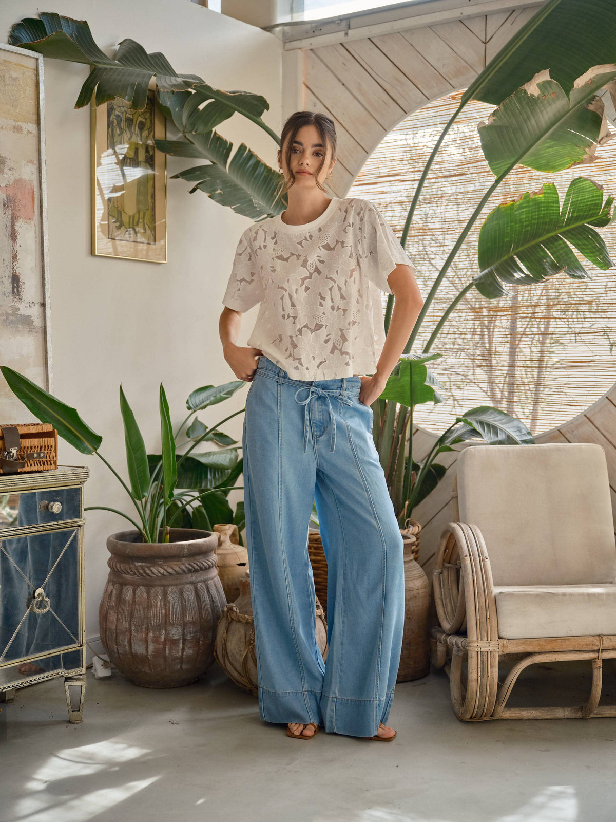 The Lace Garden Tee