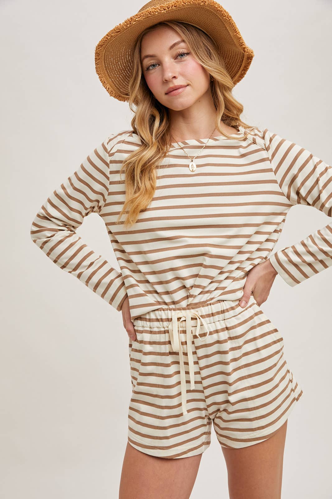 Selene Striped Set