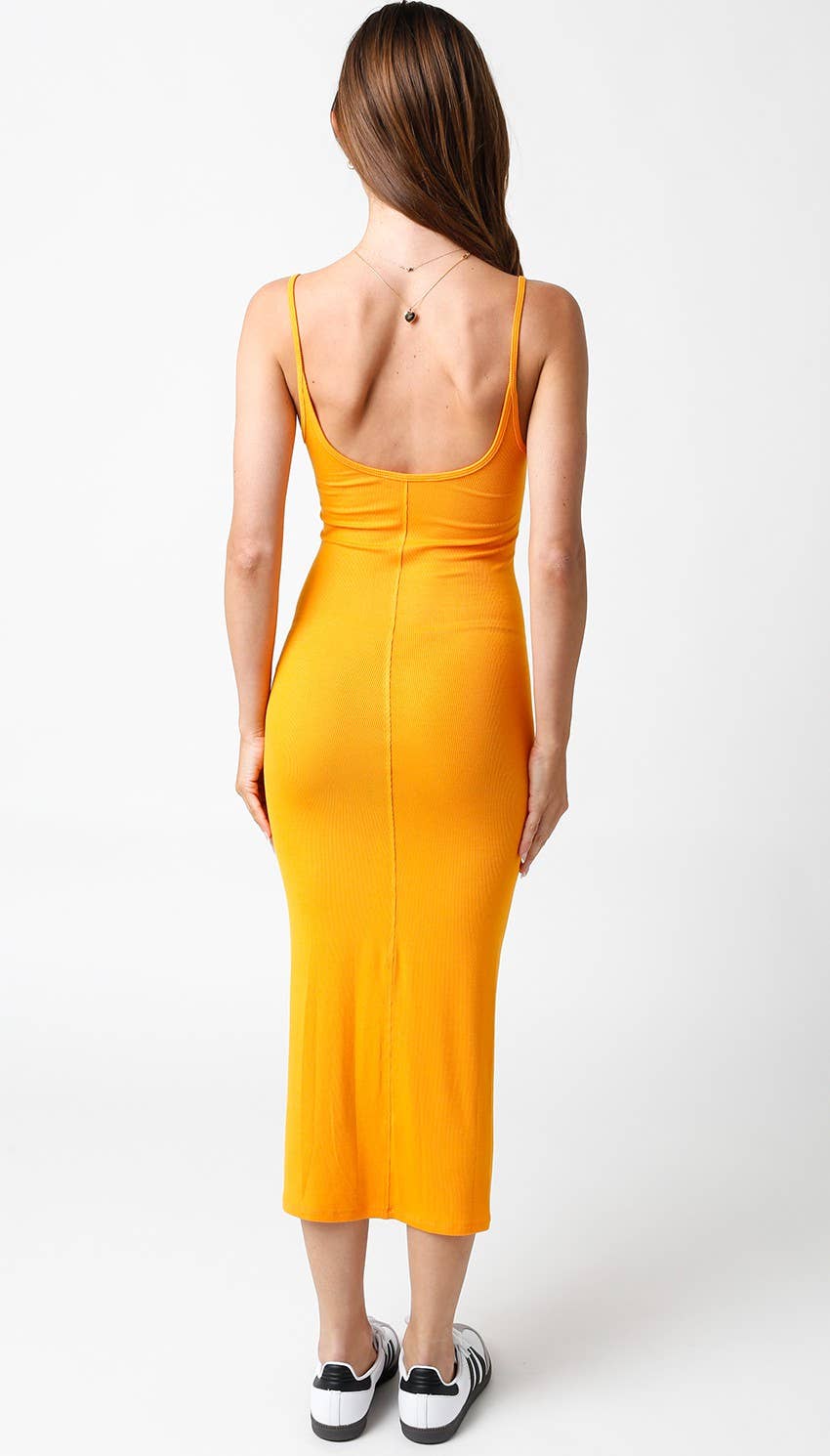 Lana Midi Dress in Black