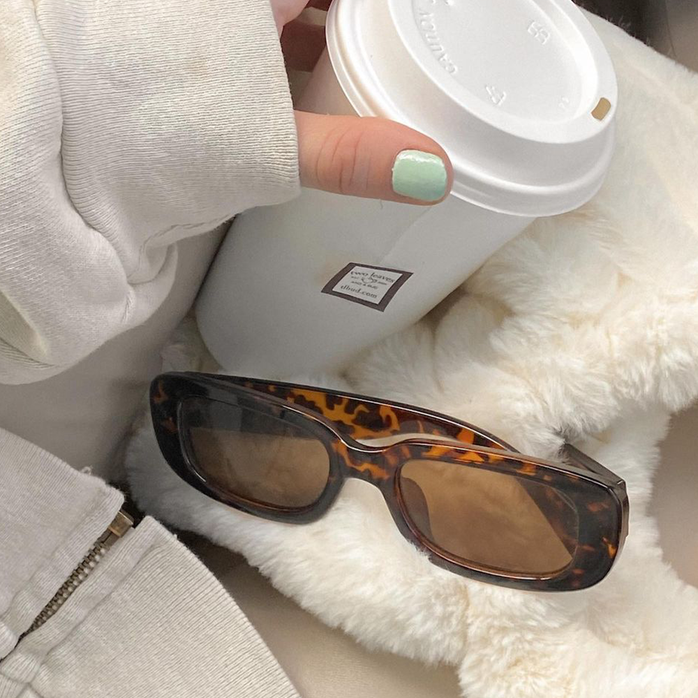 Milan Sunglasses in Amber Torte