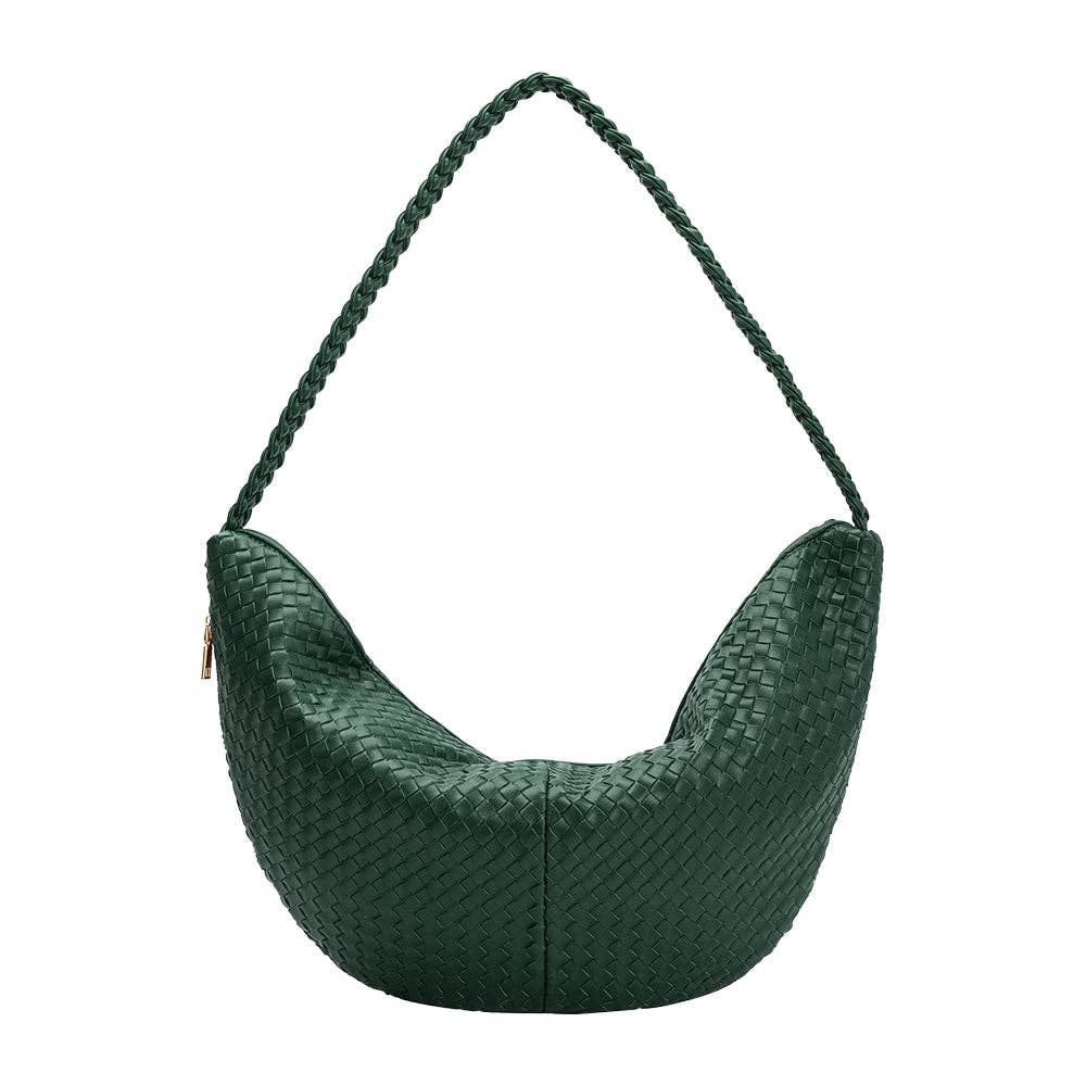 Raquel Green Recycled Shoulder Bag