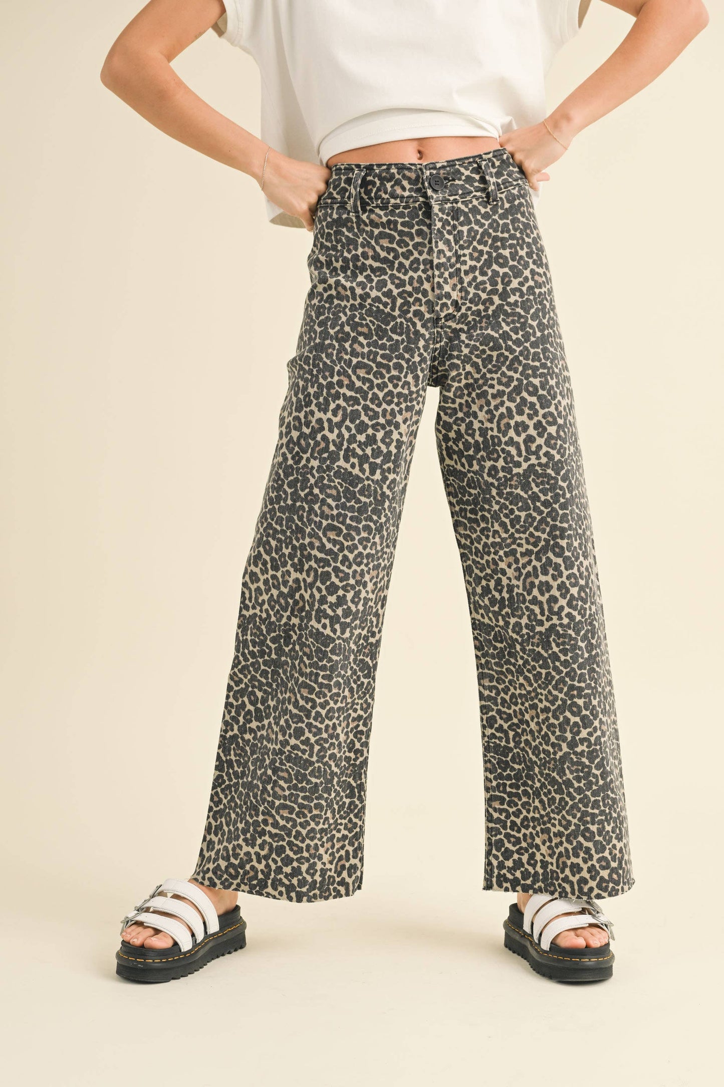 Ziggy Leopard Print Pants