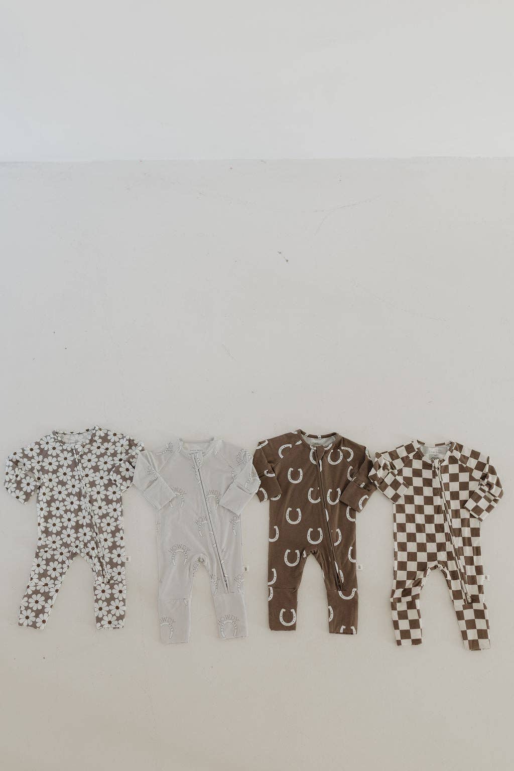 Howdy Baby Zip Pajamas
