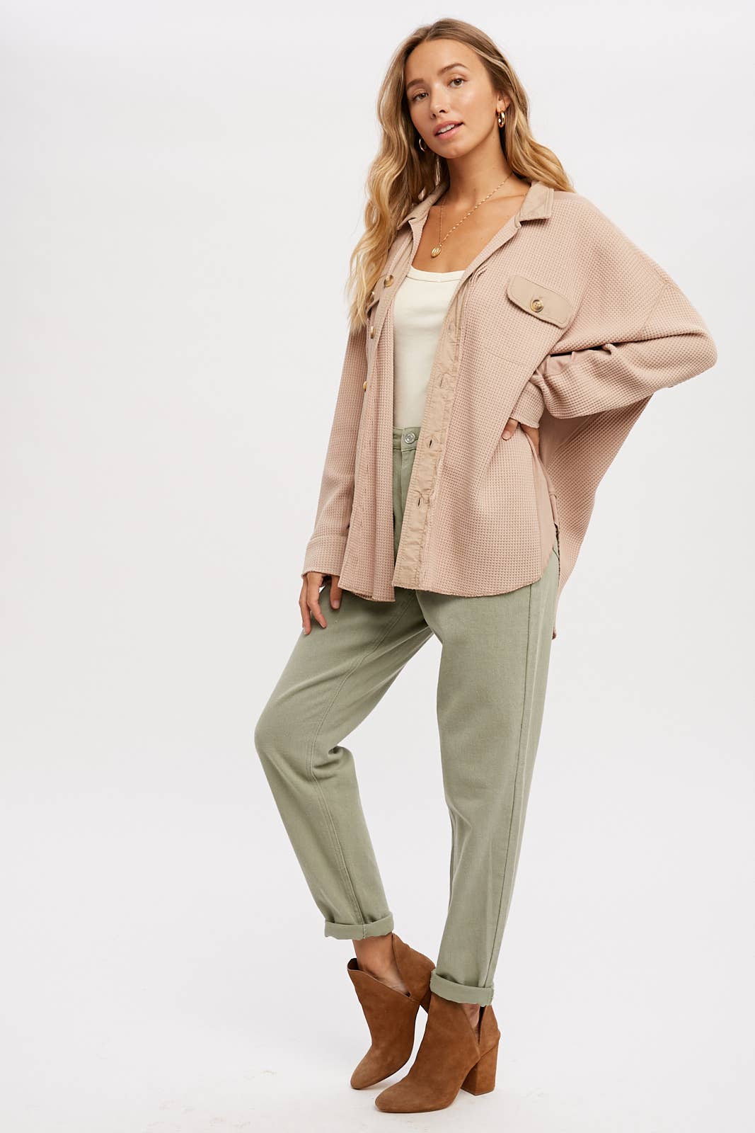 Bennett Waffle Knit Jacket