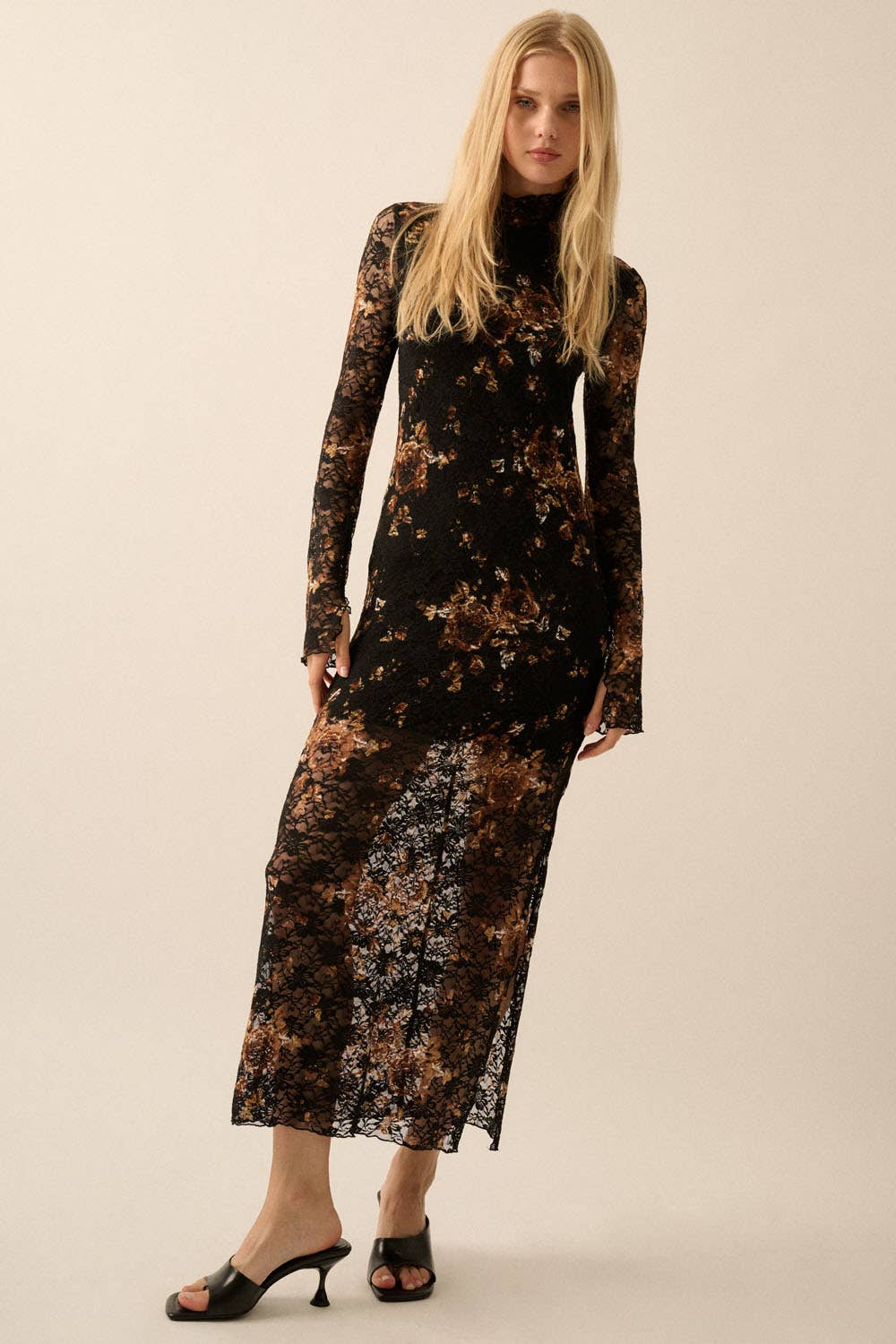 Lace Reverie Midi Dress