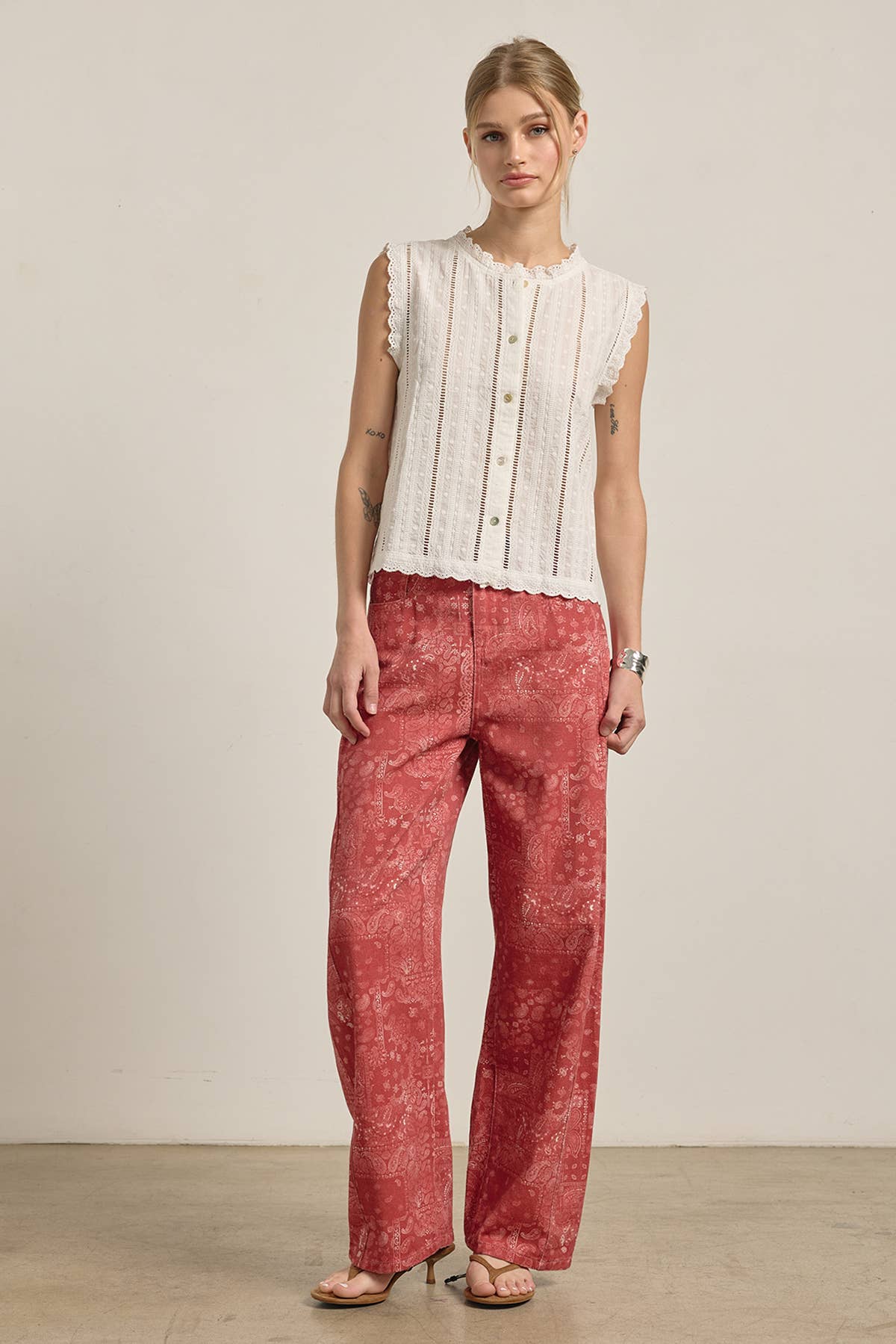Bandana Muse Wide Leg Pants