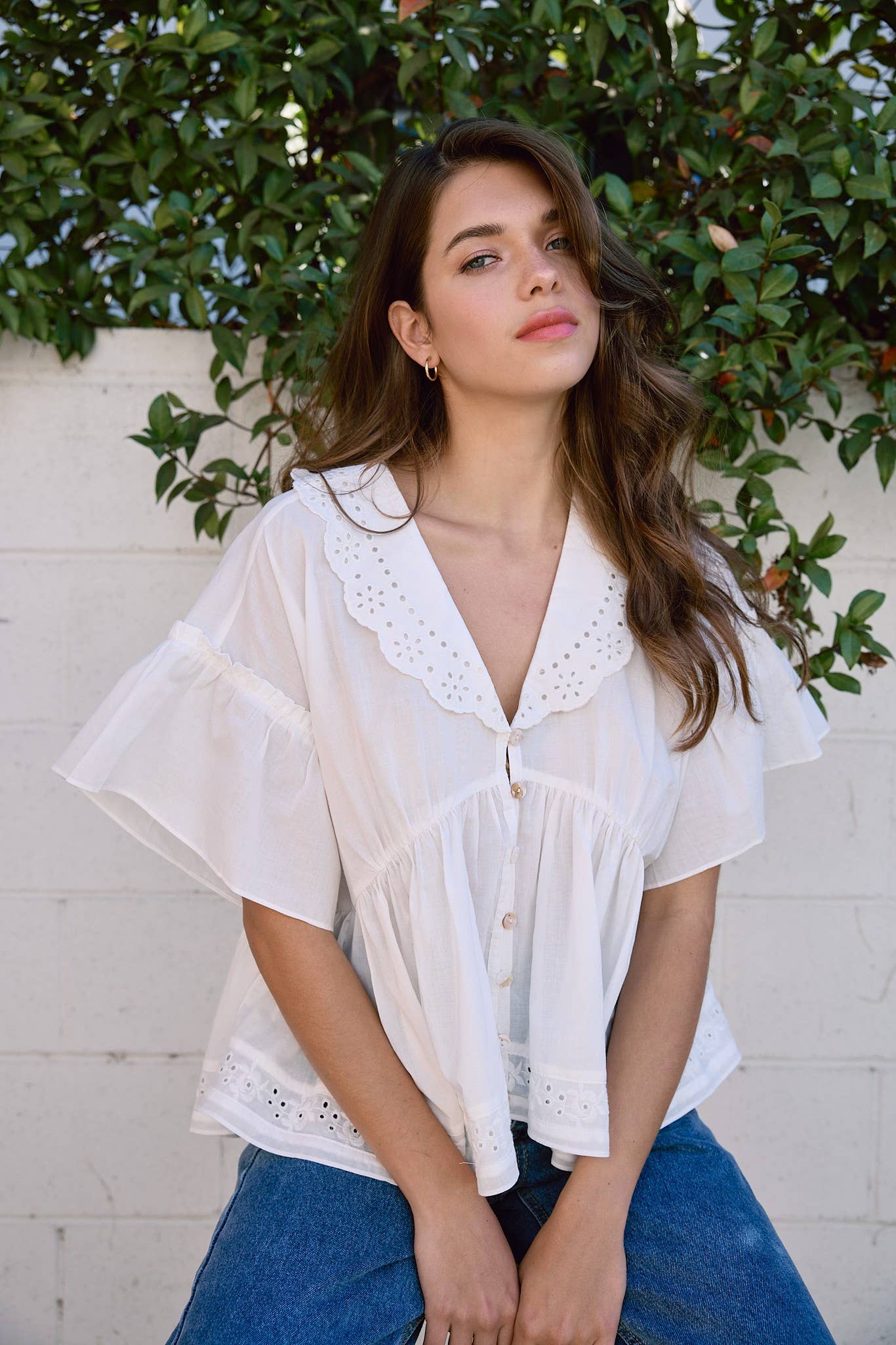Freya Airy Collar Blouse
