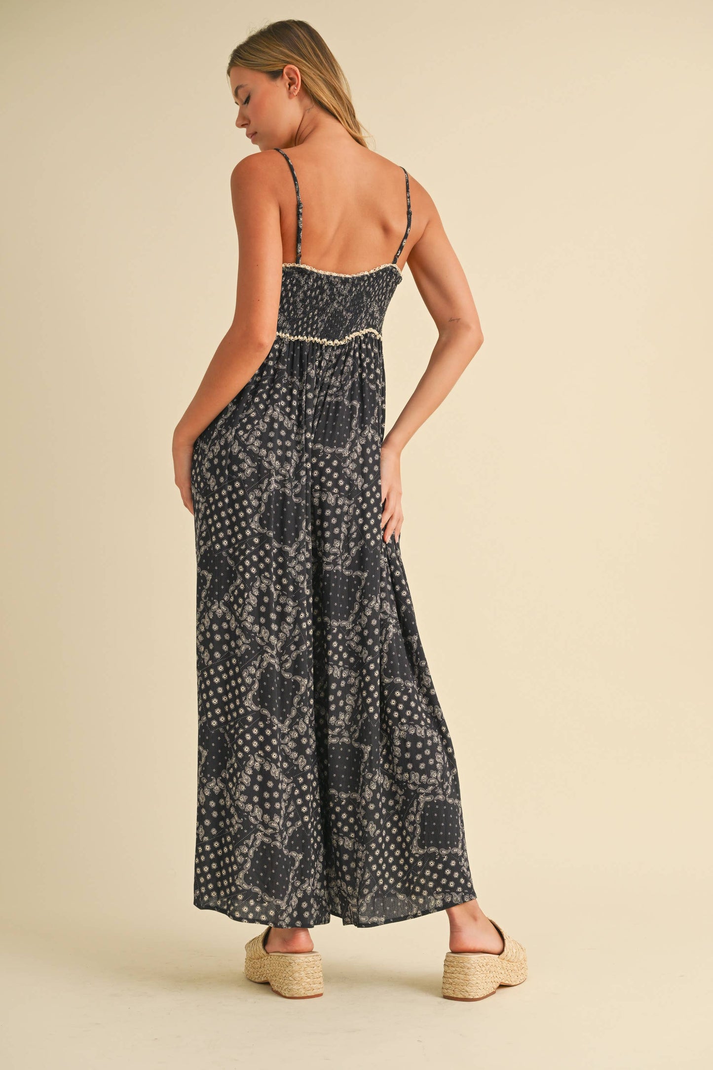 Palmer Paisley Printed Jumpsuit