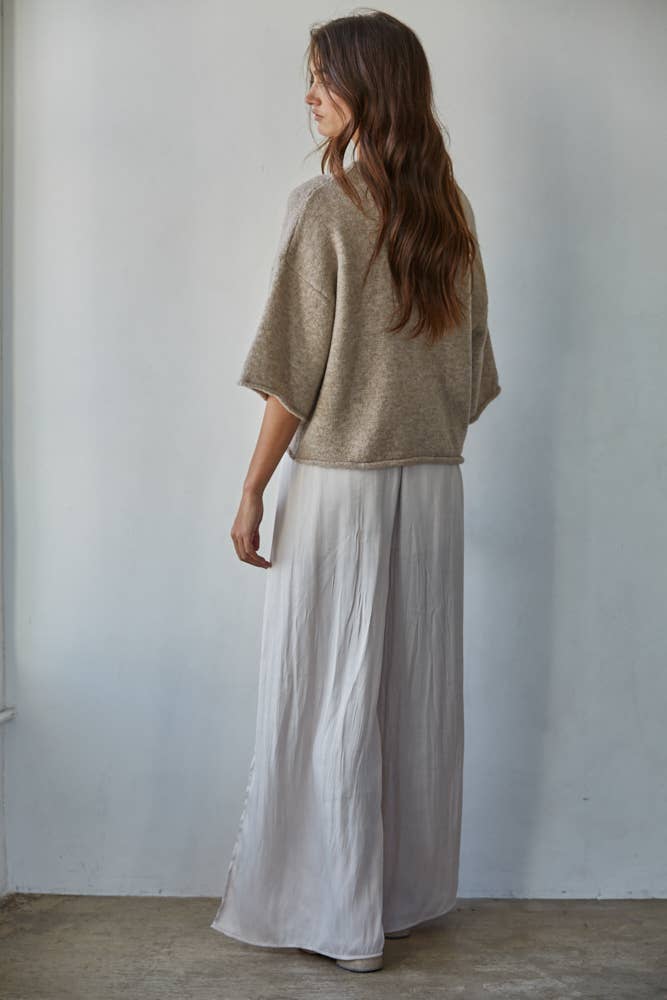 Maura Quarter Sleeve Knit Sweater