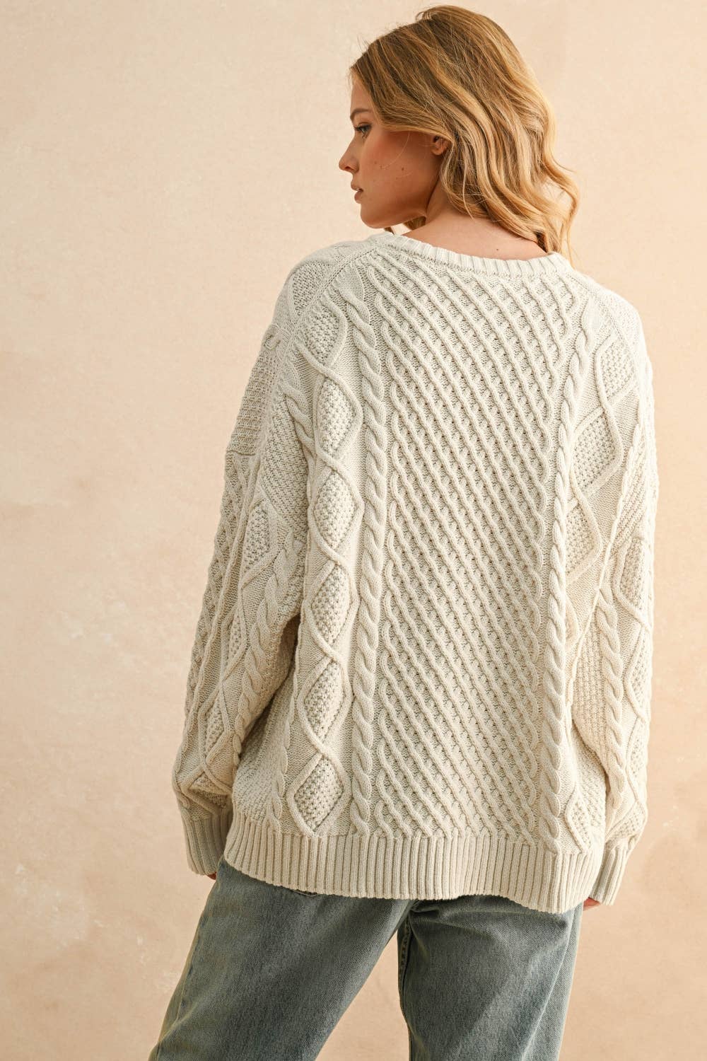 Cozy Cottage Cable Sweater