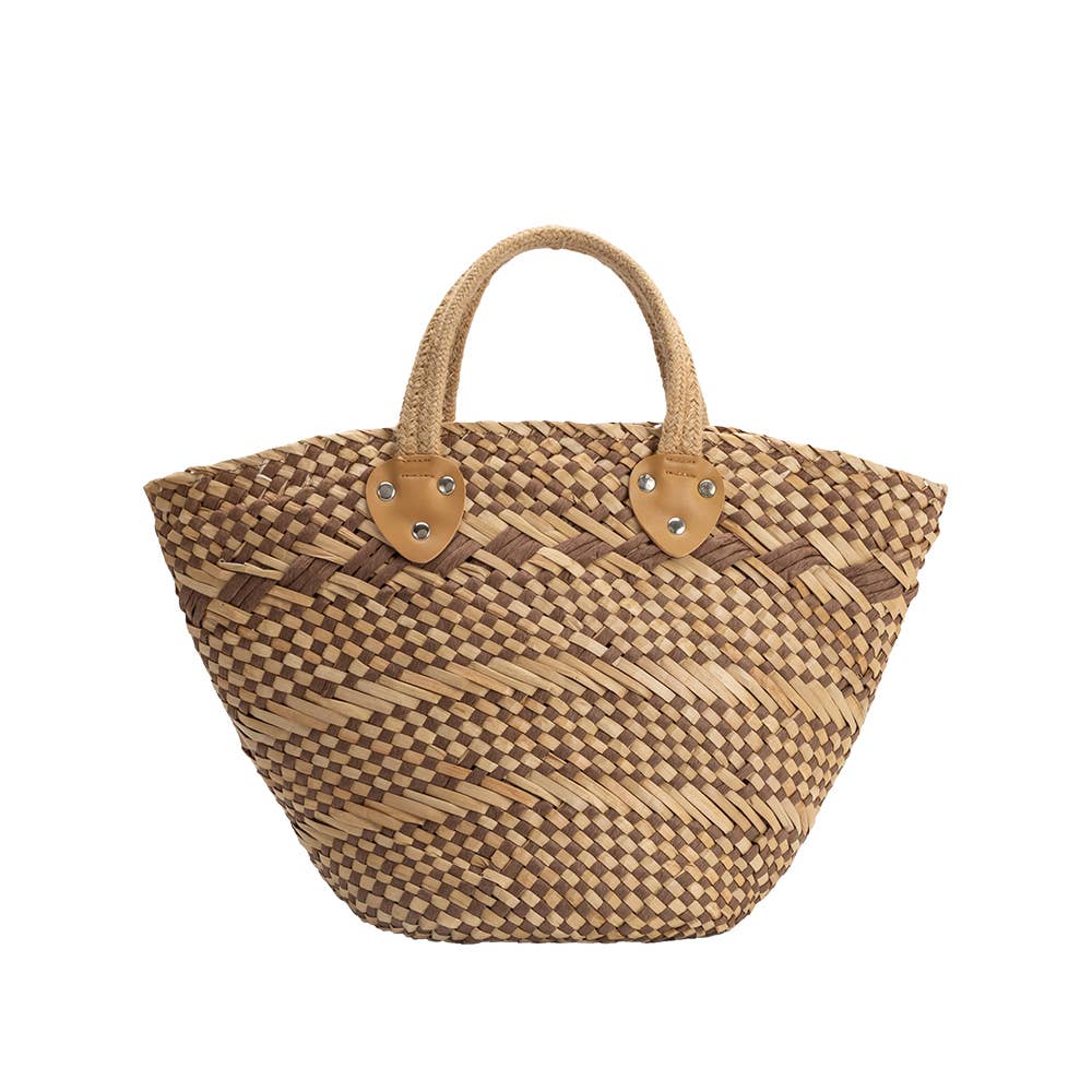 Martha Natural Straw Tote Bag