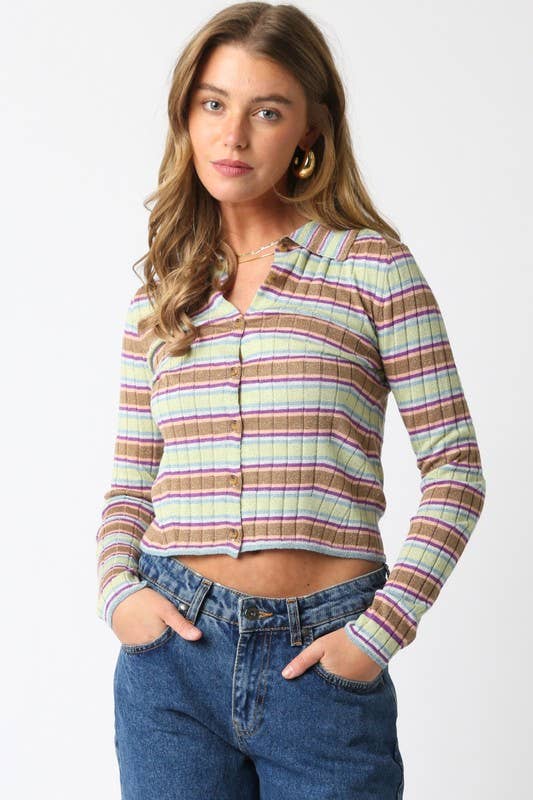 Margot Striped Sweater