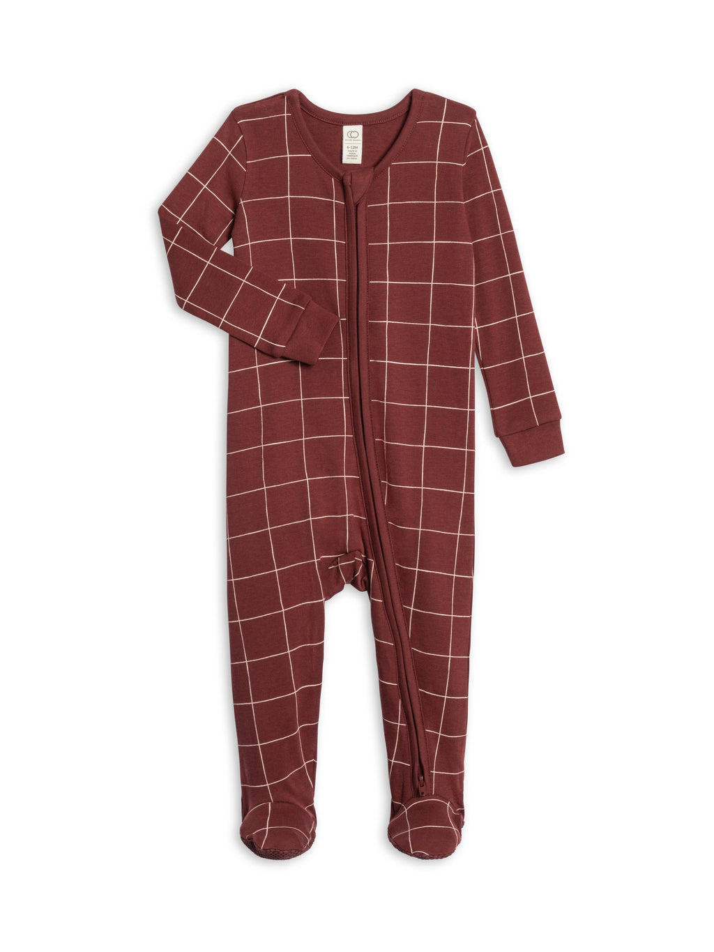 Cranberry Basket Zipper Sleeper