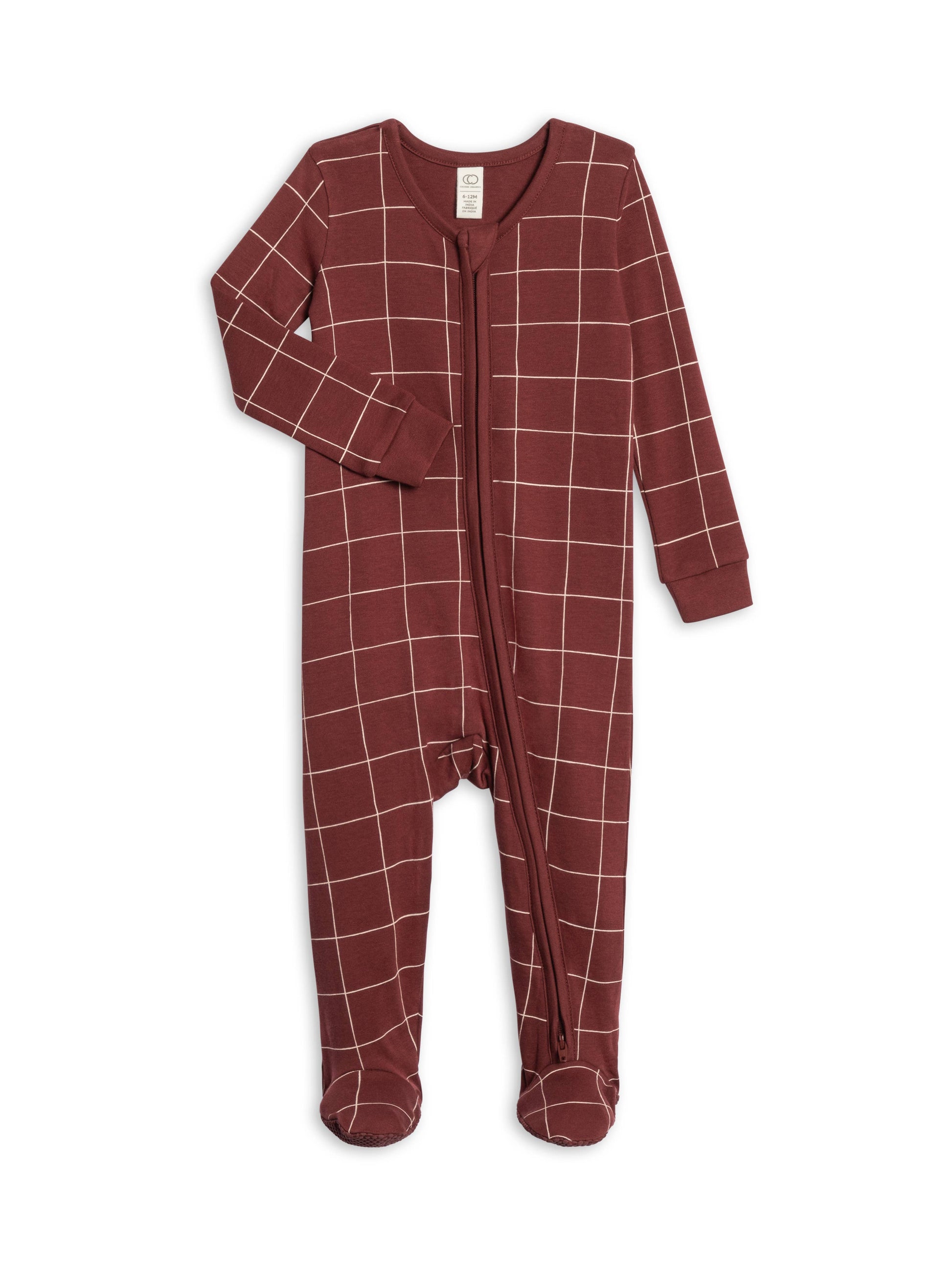 Cranberry Basket Zipper Sleeper