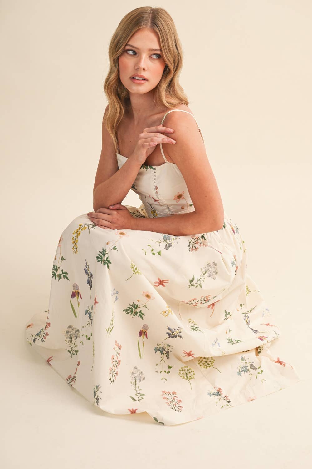 Poppy Floral Printed Maxi Dress
